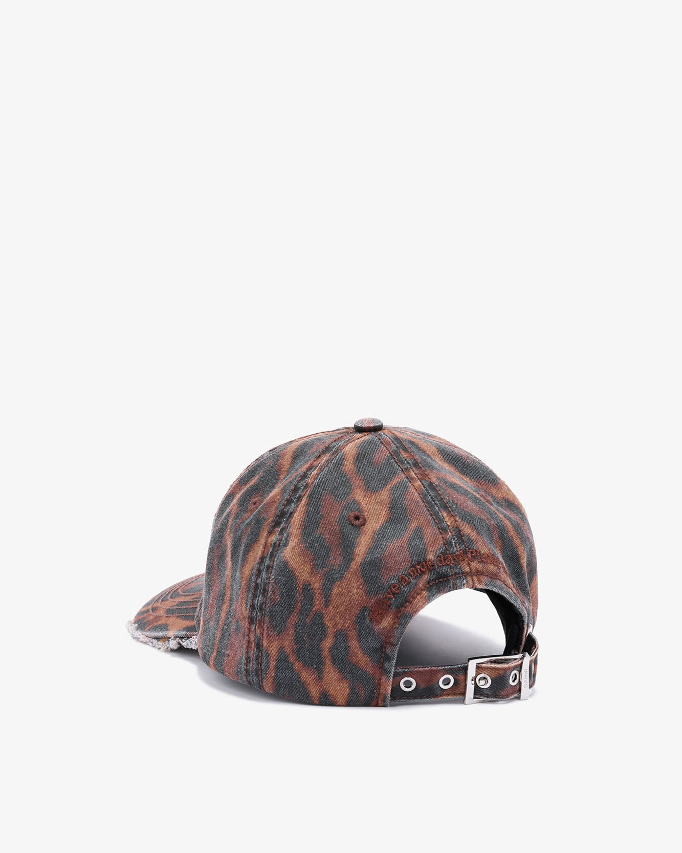 Ganni Printed Cotton Hat - Rawhide Accessories - Sloane Boutique
