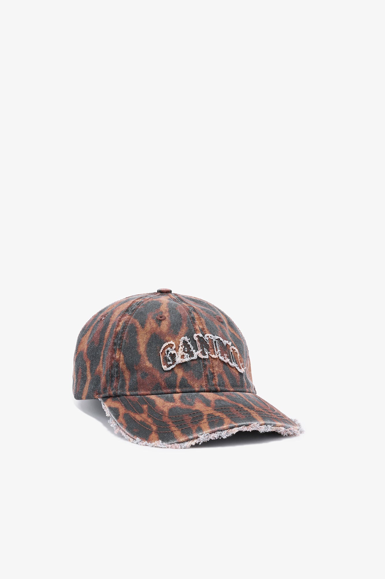 Ganni Printed Cotton Hat - Rawhide Accessories - Sloane Boutique