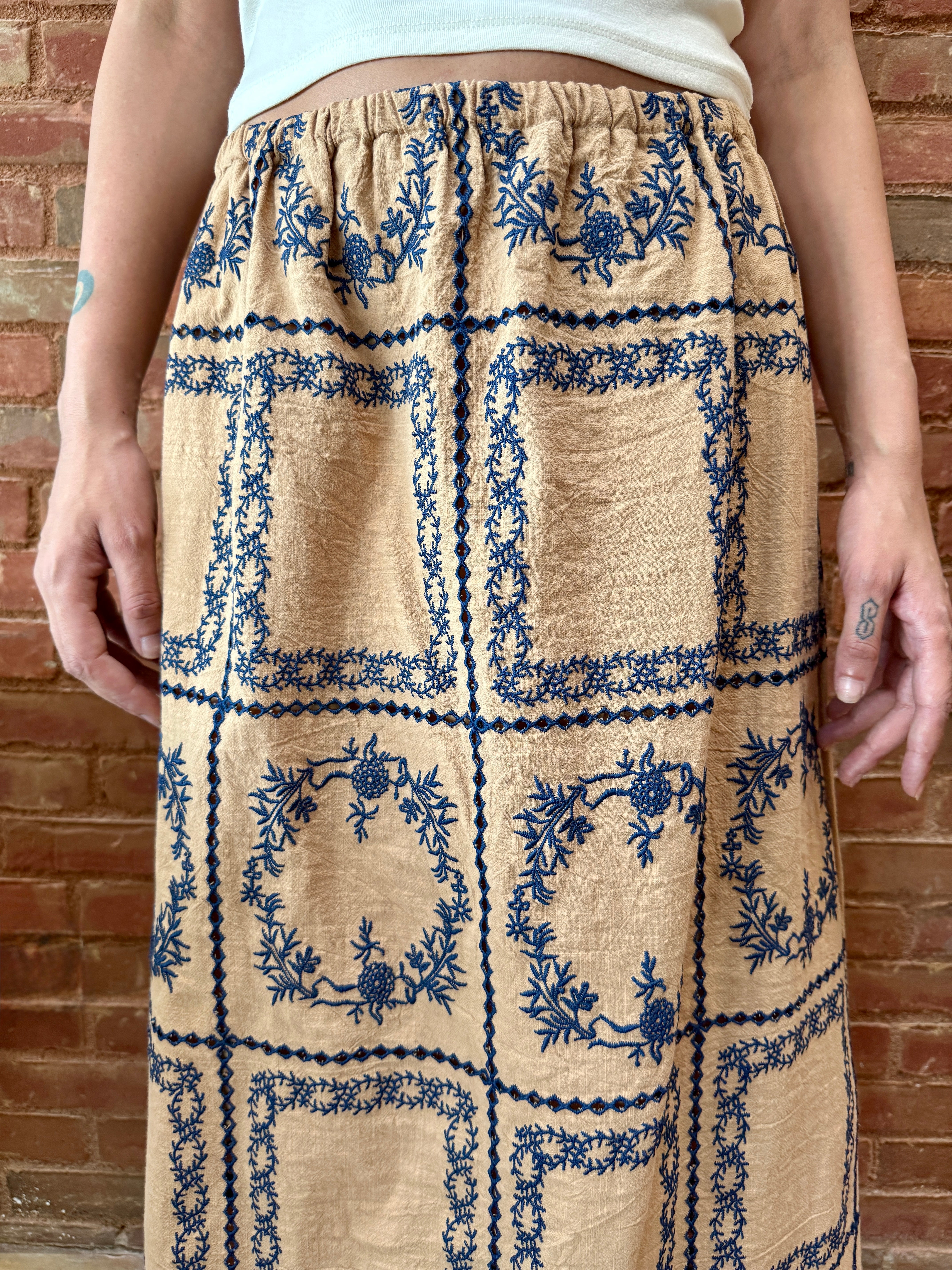 HOD Paris Adele Skirt - Bluebell Royalty Women's Bottoms - Sloane Boutique