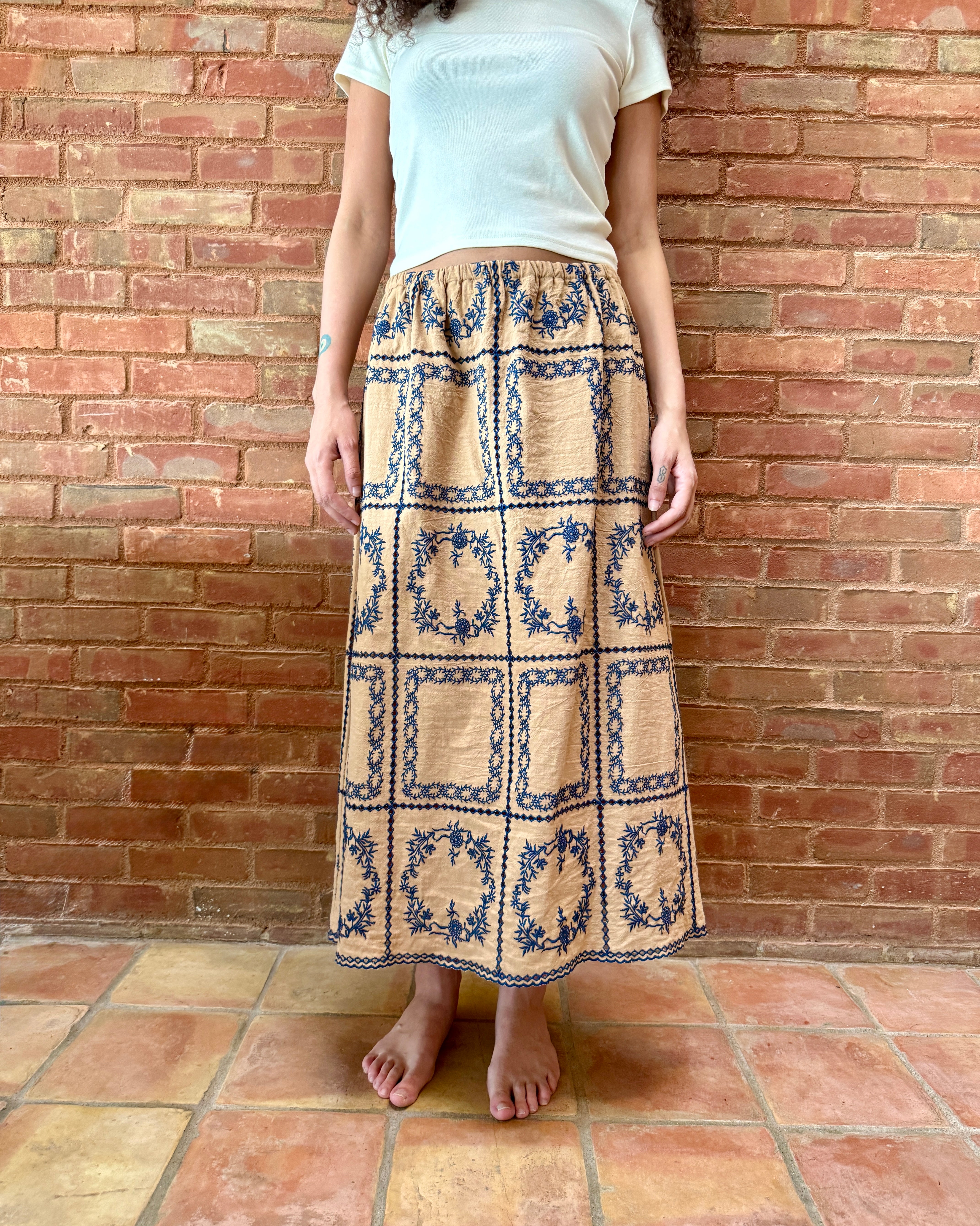 HOD Paris Adele Skirt - Bluebell Royalty Women's Bottoms - Sloane Boutique