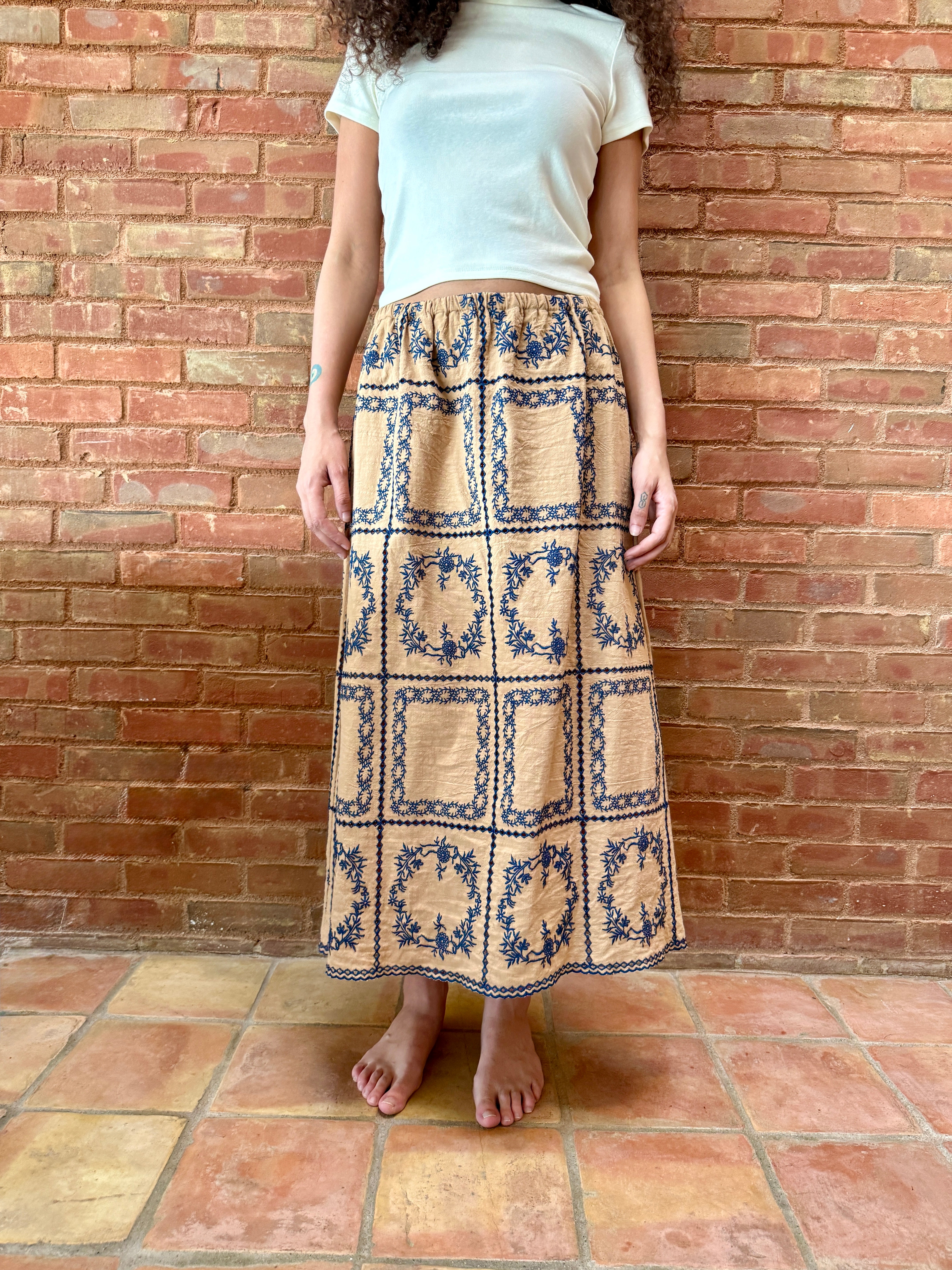 HOD Paris Adele Skirt - Bluebell Royalty Women's Bottoms - Sloane Boutique