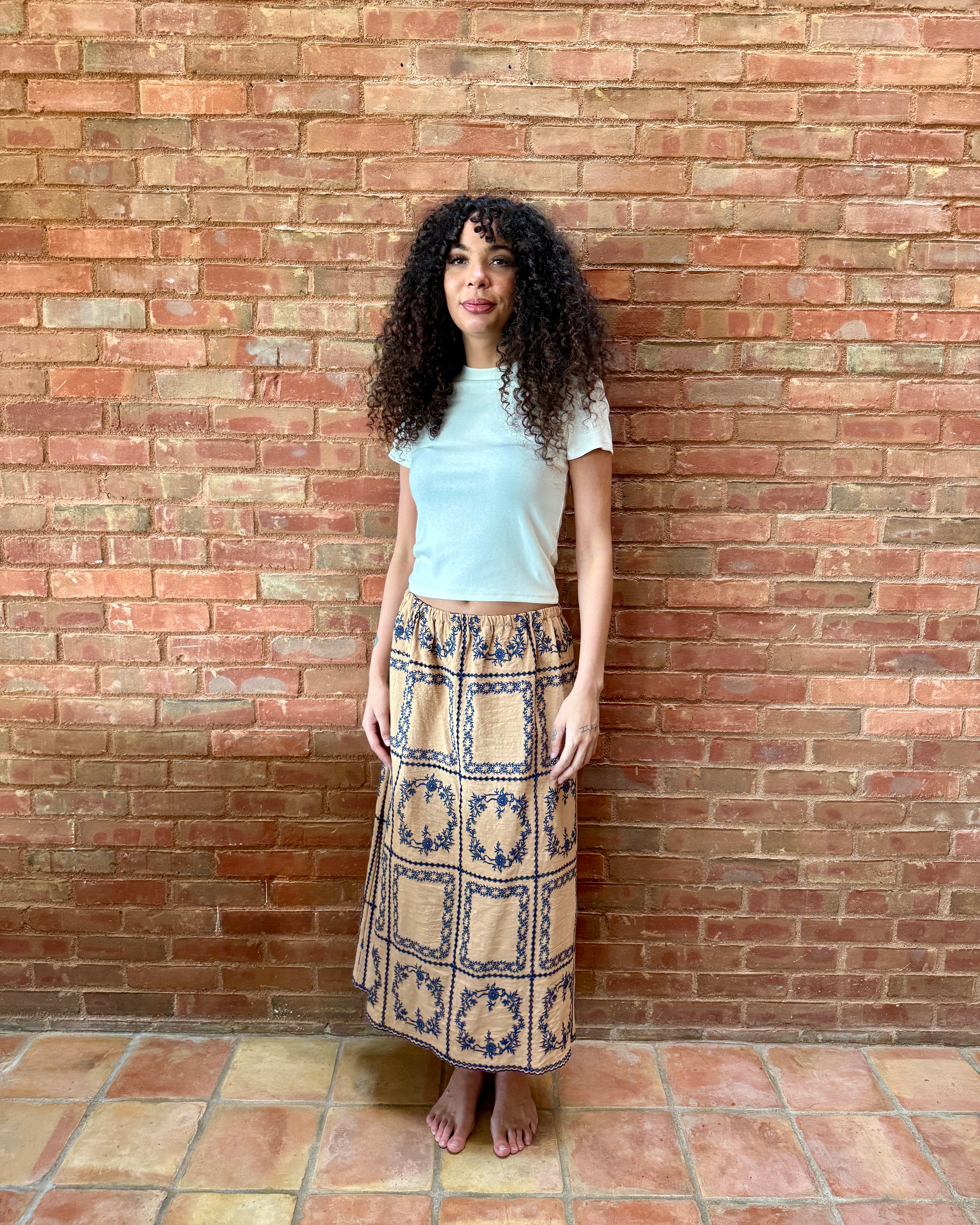 HOD Paris Adele Skirt - Bluebell Royalty Women's Bottoms - Sloane Boutique