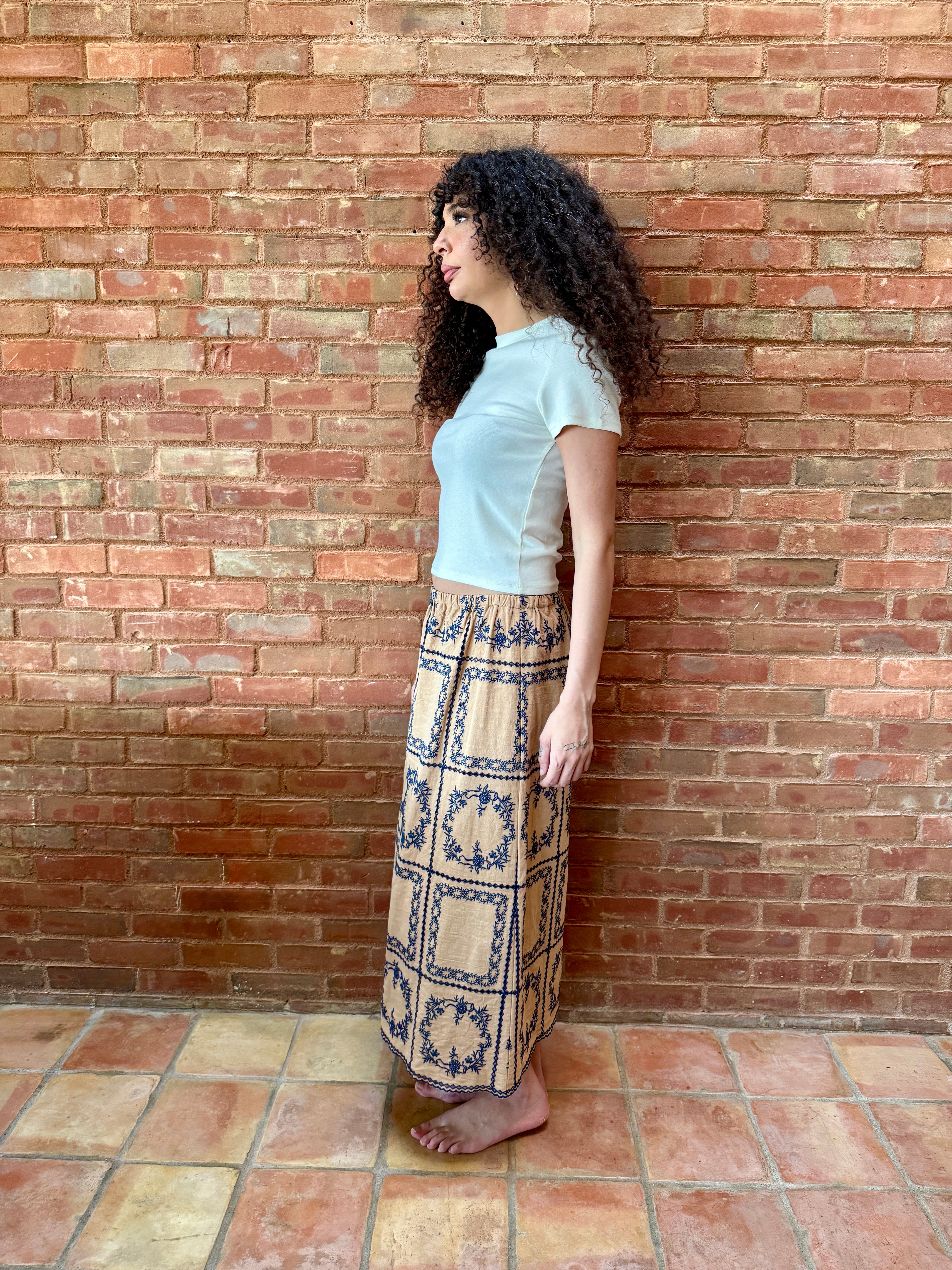 HOD Paris Adele Skirt - Bluebell Royalty Women's Bottoms - Sloane Boutique