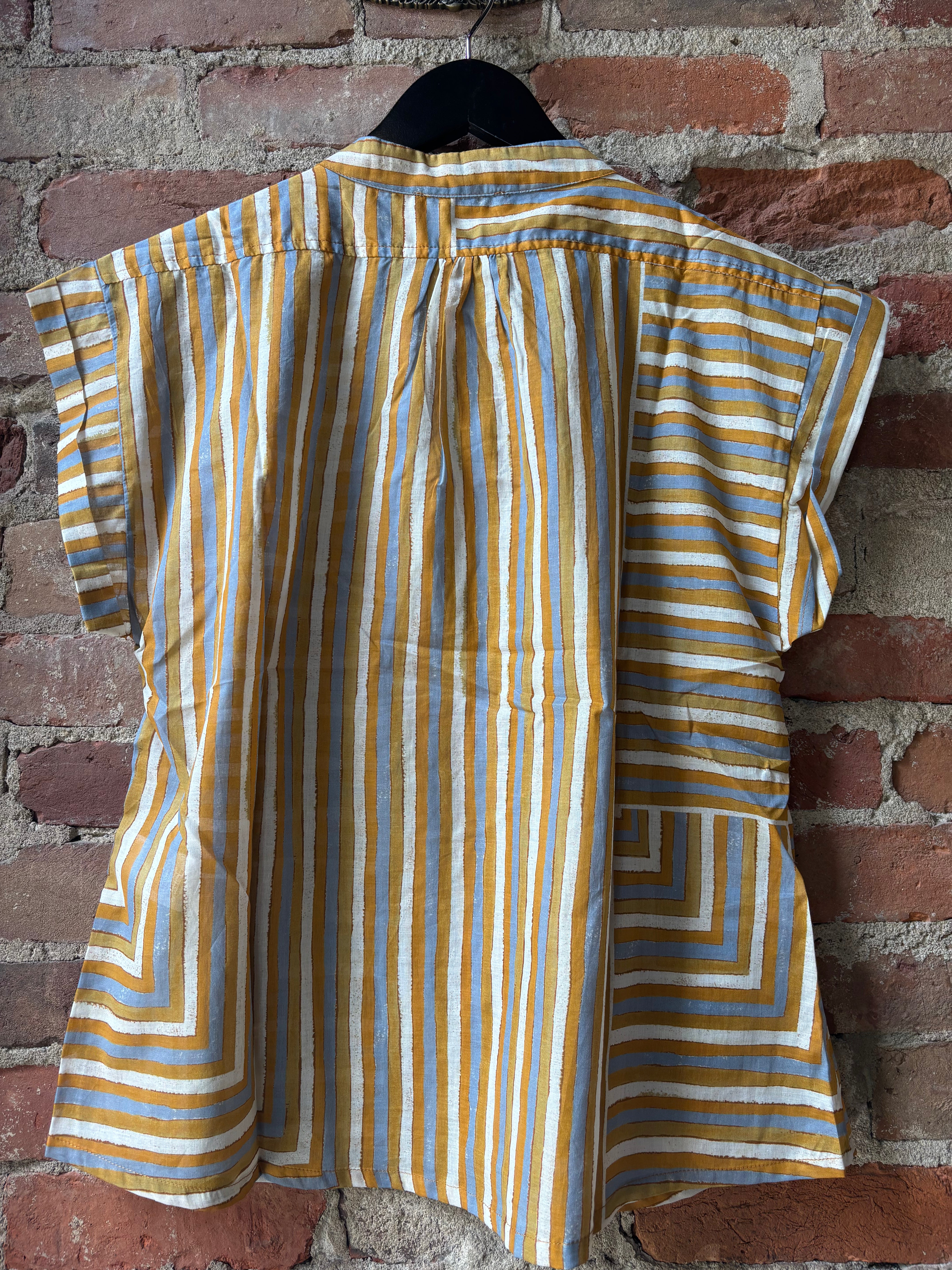HOD Paris Amandine Shirt - Babel Caramel Women's Tops - Sloane Boutique