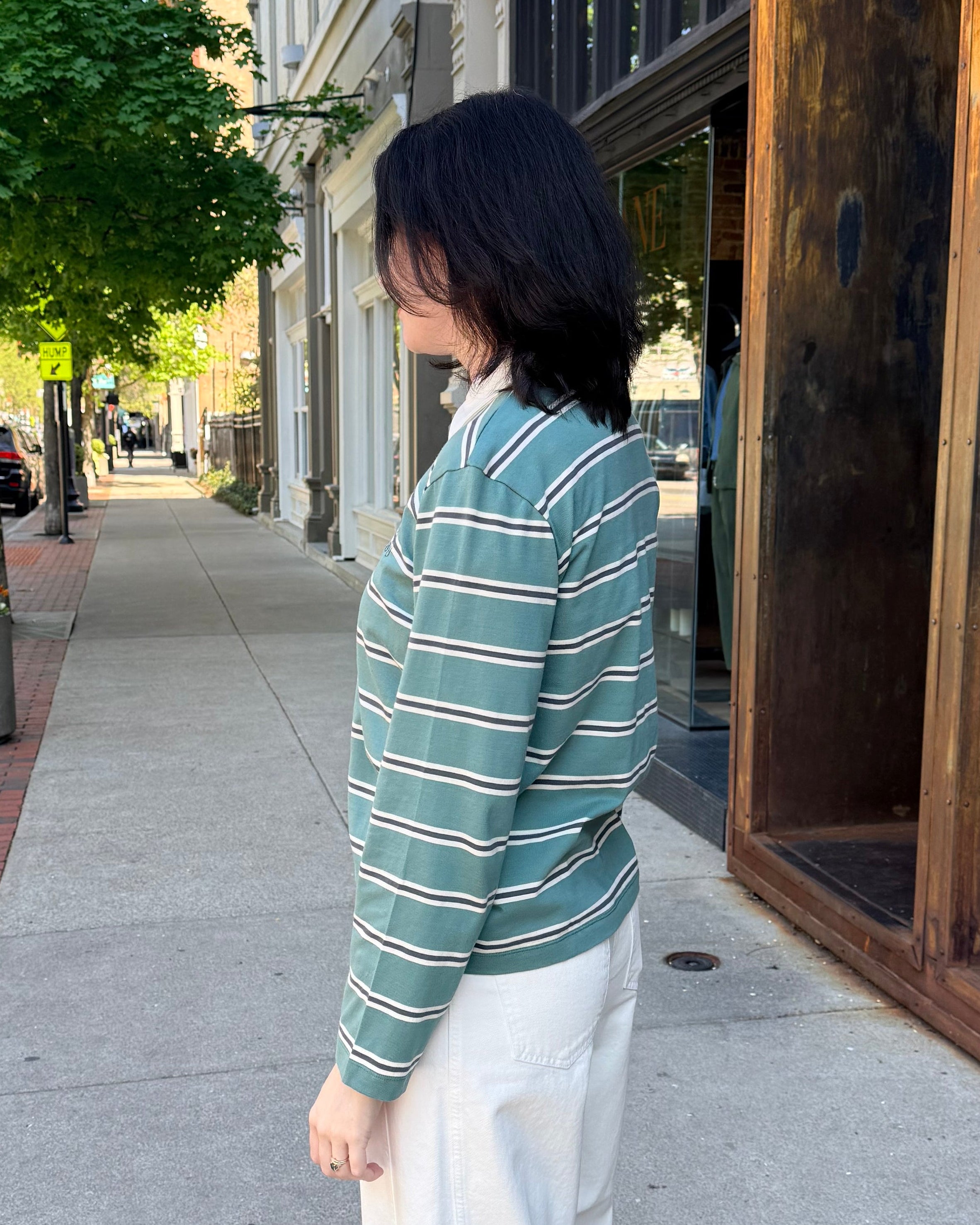 HOD Paris Angela Polo - Hunter Green Women's Tops - Sloane Boutique