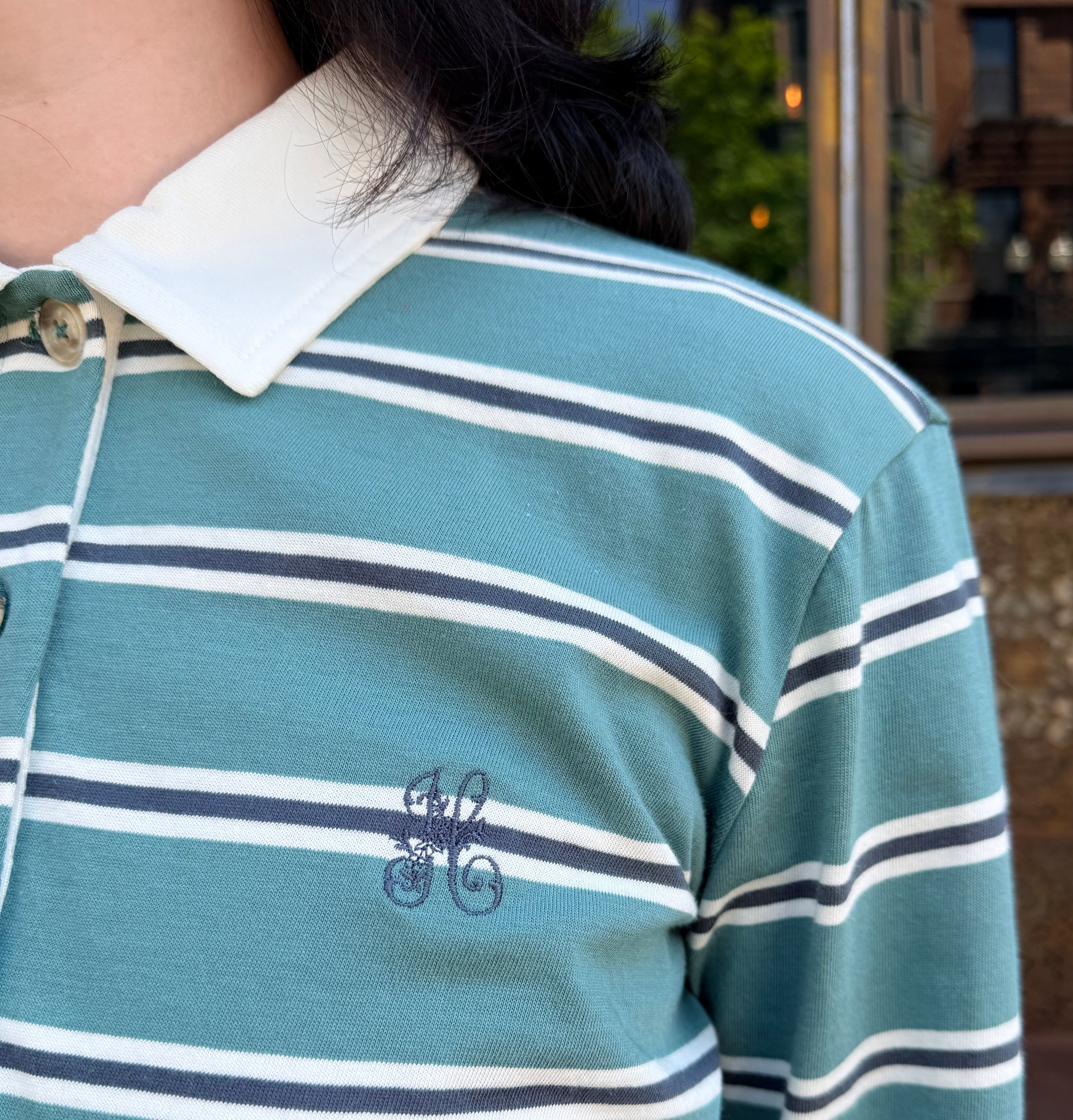 HOD Paris Angela Polo - Hunter Green Women's Tops - Sloane Boutique