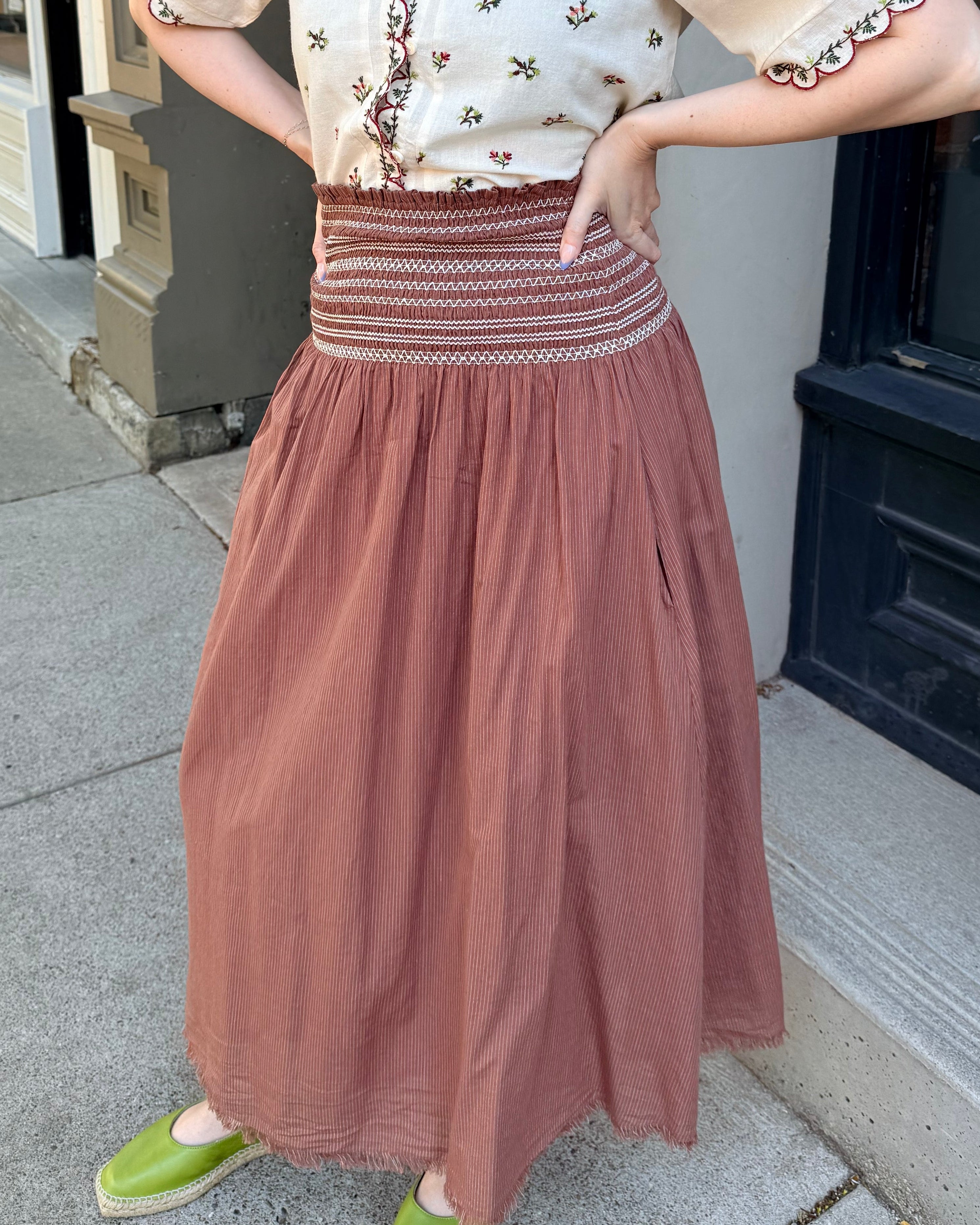 HOD Paris Aurora Skirt - Nut Women's Bottoms - Sloane Boutique