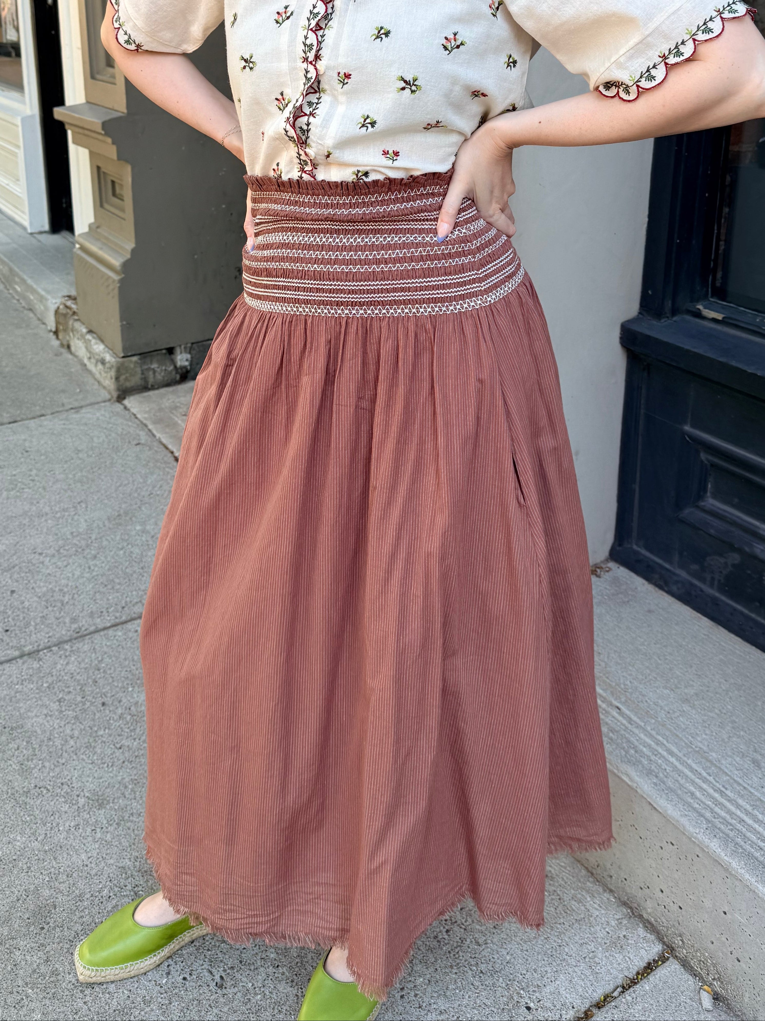 HOD Paris Aurora Skirt - Nut Women's Bottoms - Sloane Boutique