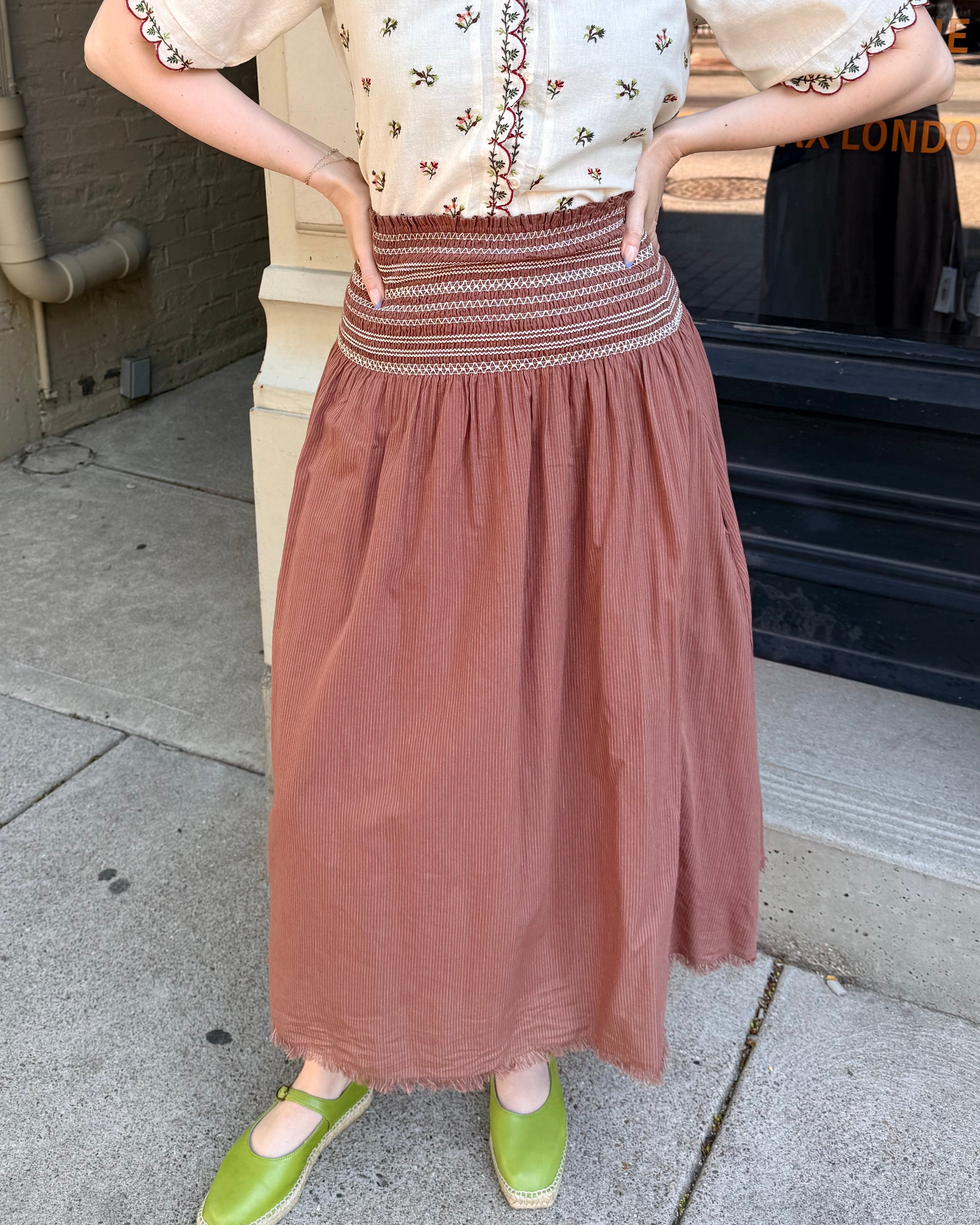 HOD Paris Aurora Skirt - Nut Women's Bottoms - Sloane Boutique