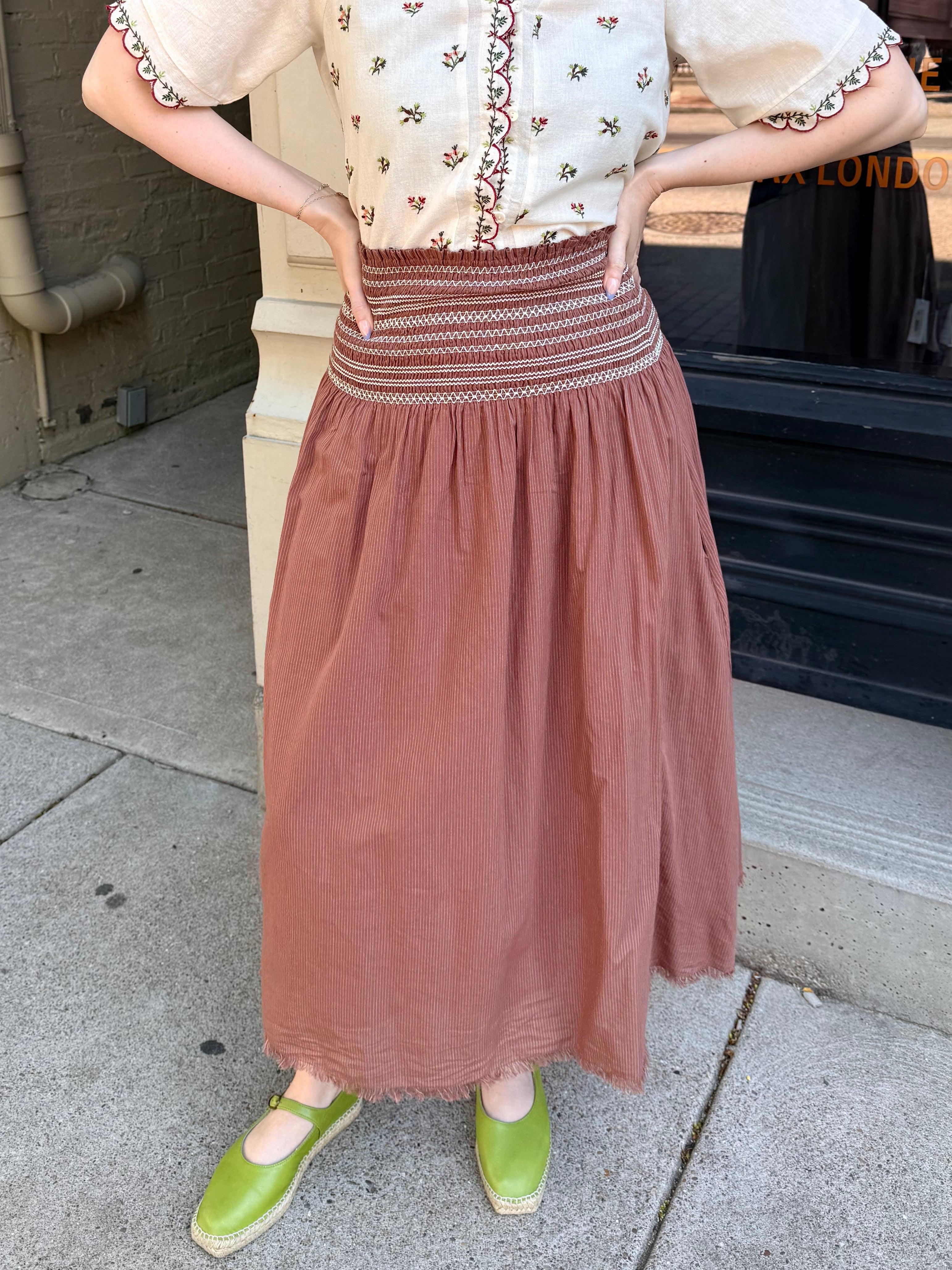 HOD Paris Aurora Skirt - Nut Women's Bottoms - Sloane Boutique