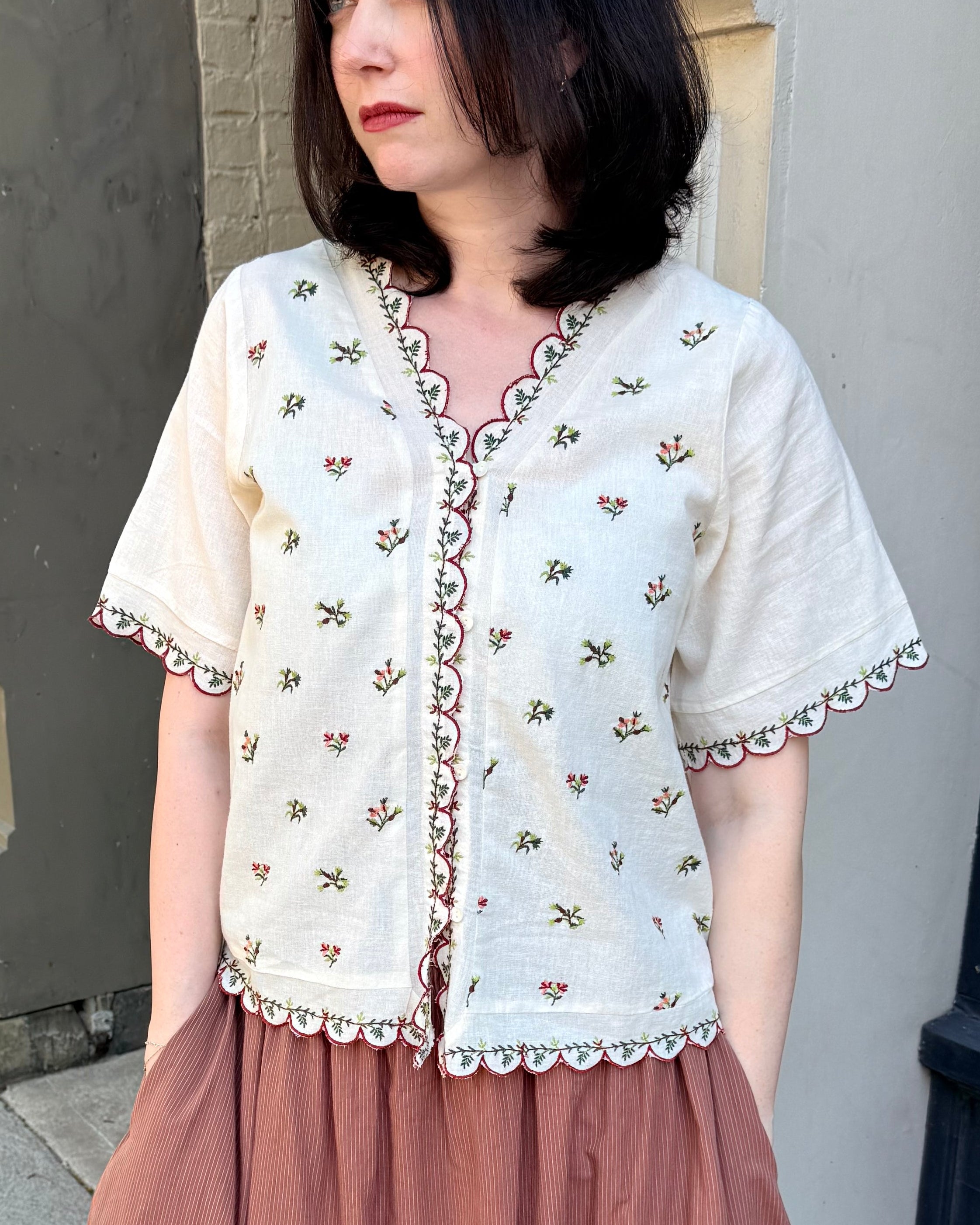 HOD Paris Calypso Top - Bouquet Women's Tops - Sloane Boutique