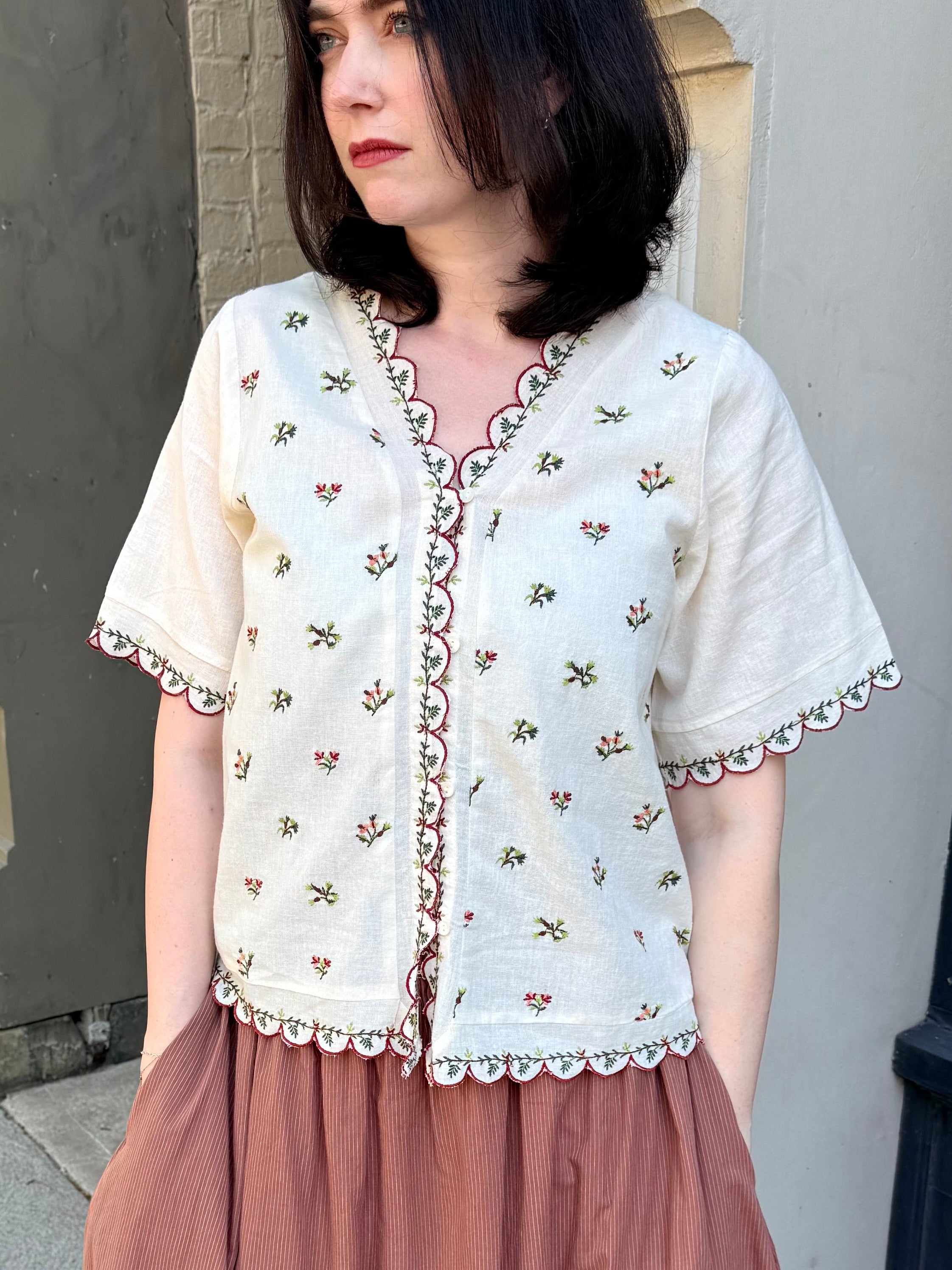 HOD Paris Calypso Top - Bouquet Women's Tops - Sloane Boutique
