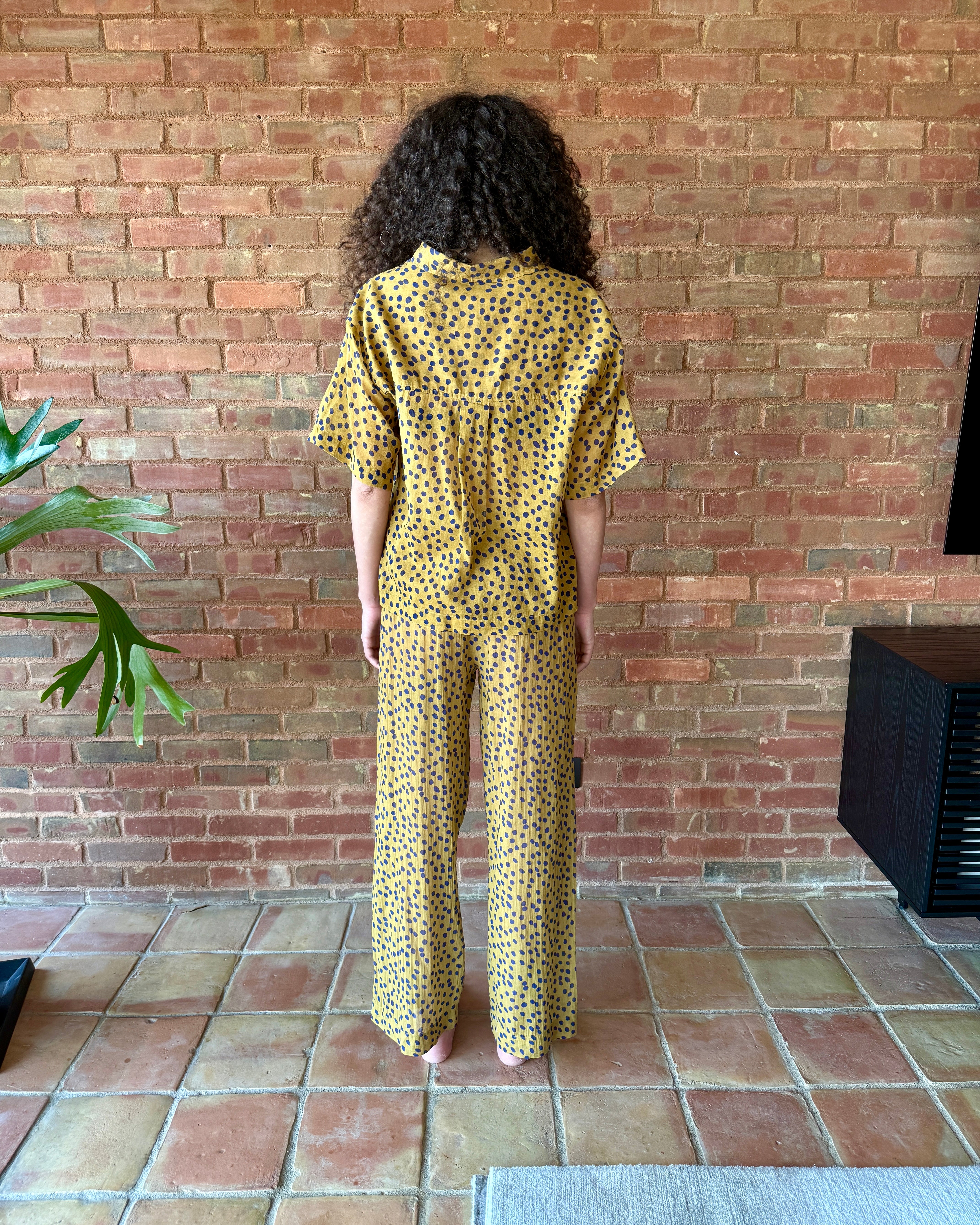 HOD Paris Caroline Shirt - Polka Honey Women's Tops - Sloane Boutique