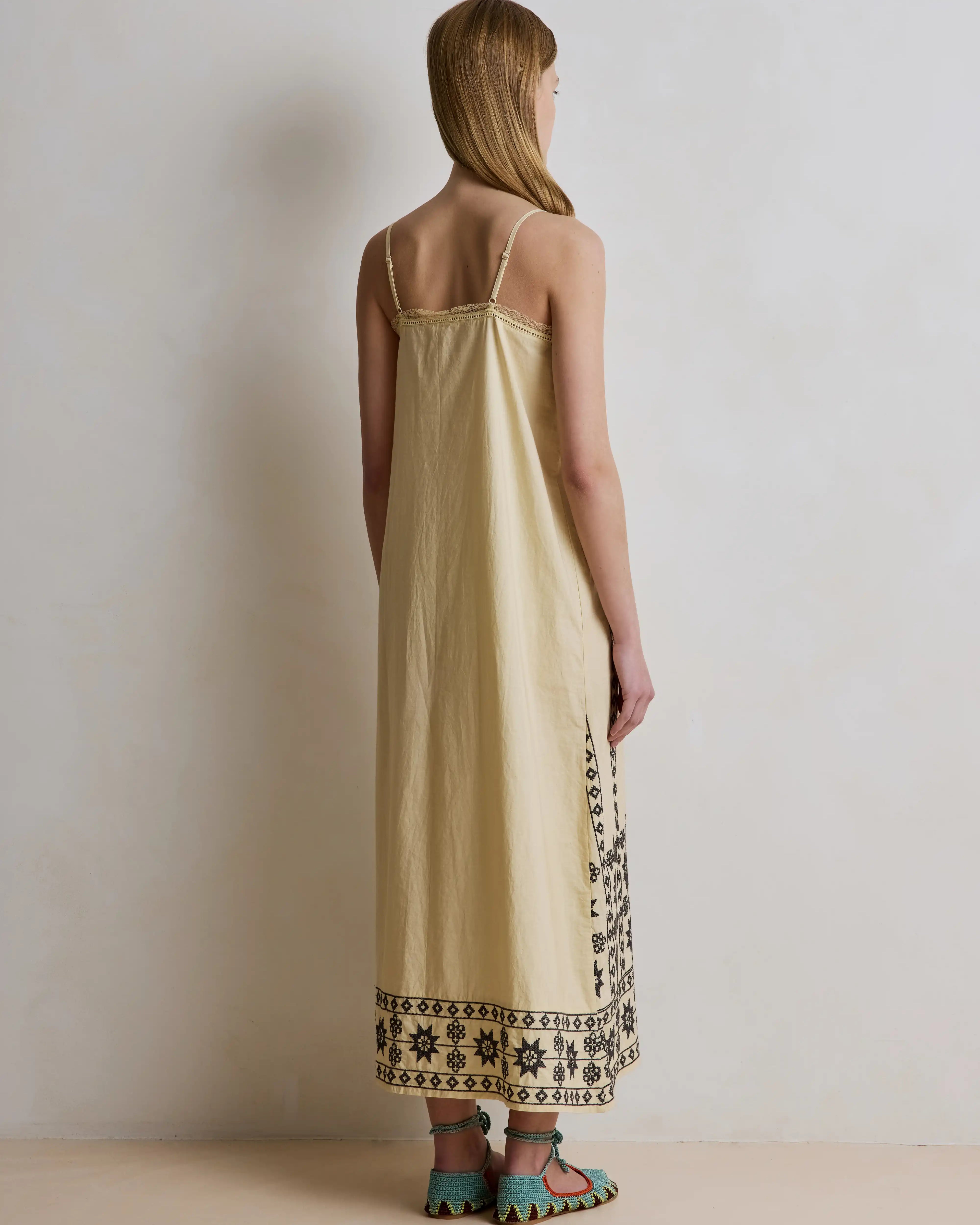 HOD Paris Constance Dress - Astre Champagne Dresses - Sloane Boutique