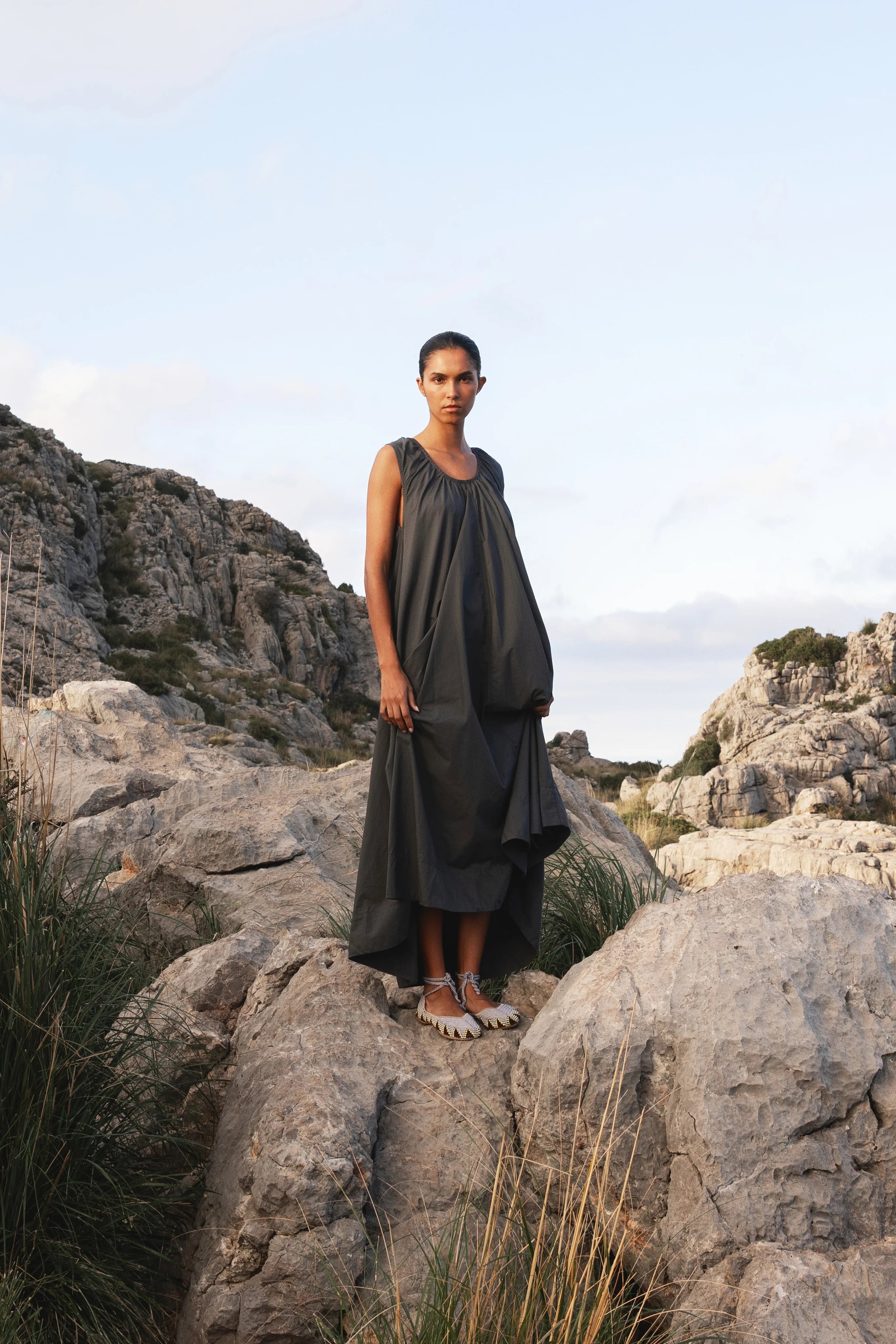 HOD Paris Emmanuelle Dress - Carbon Dresses - Sloane Boutique