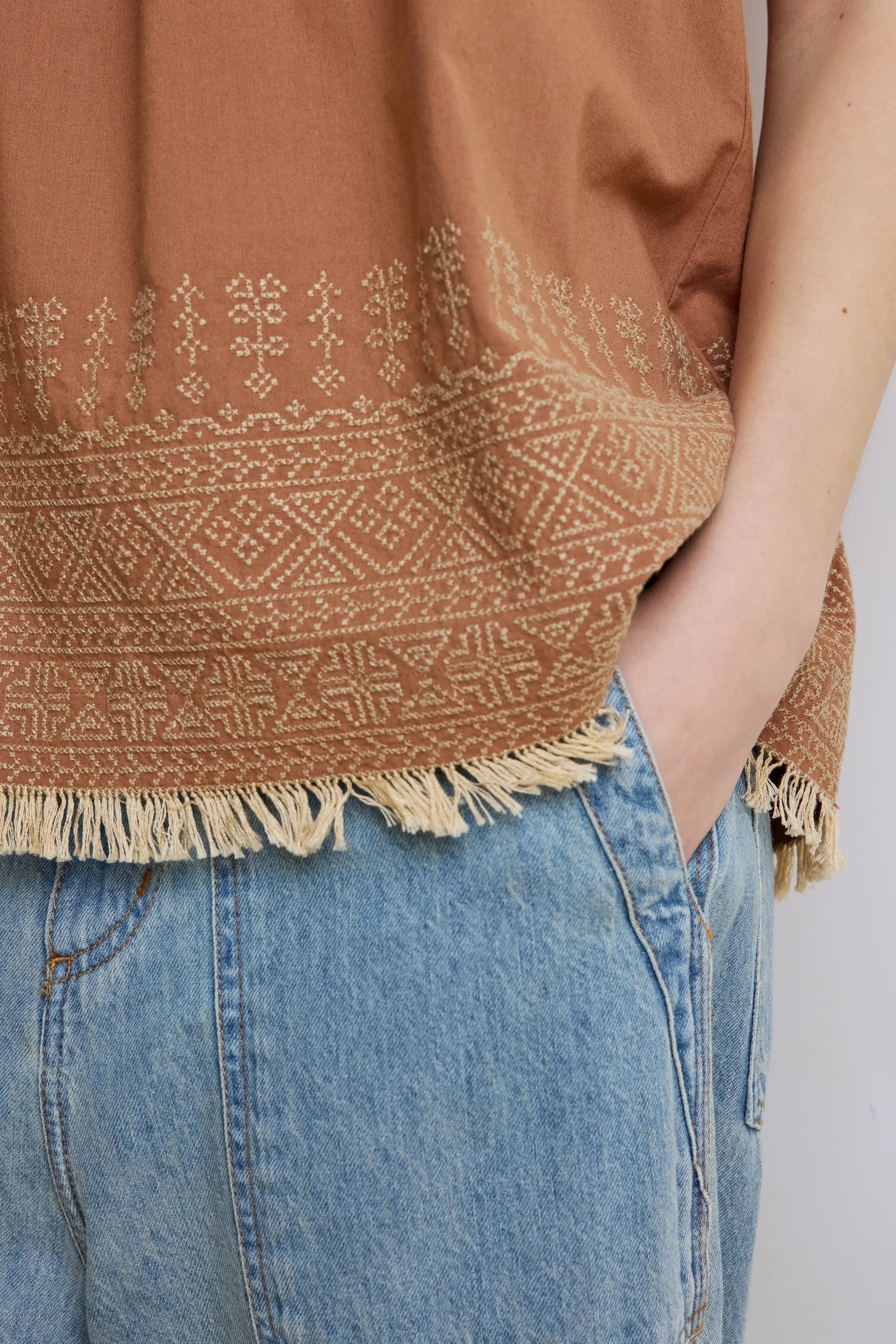 HOD Paris Lexa Top - Touareg Nut Women's Tops - Sloane Boutique