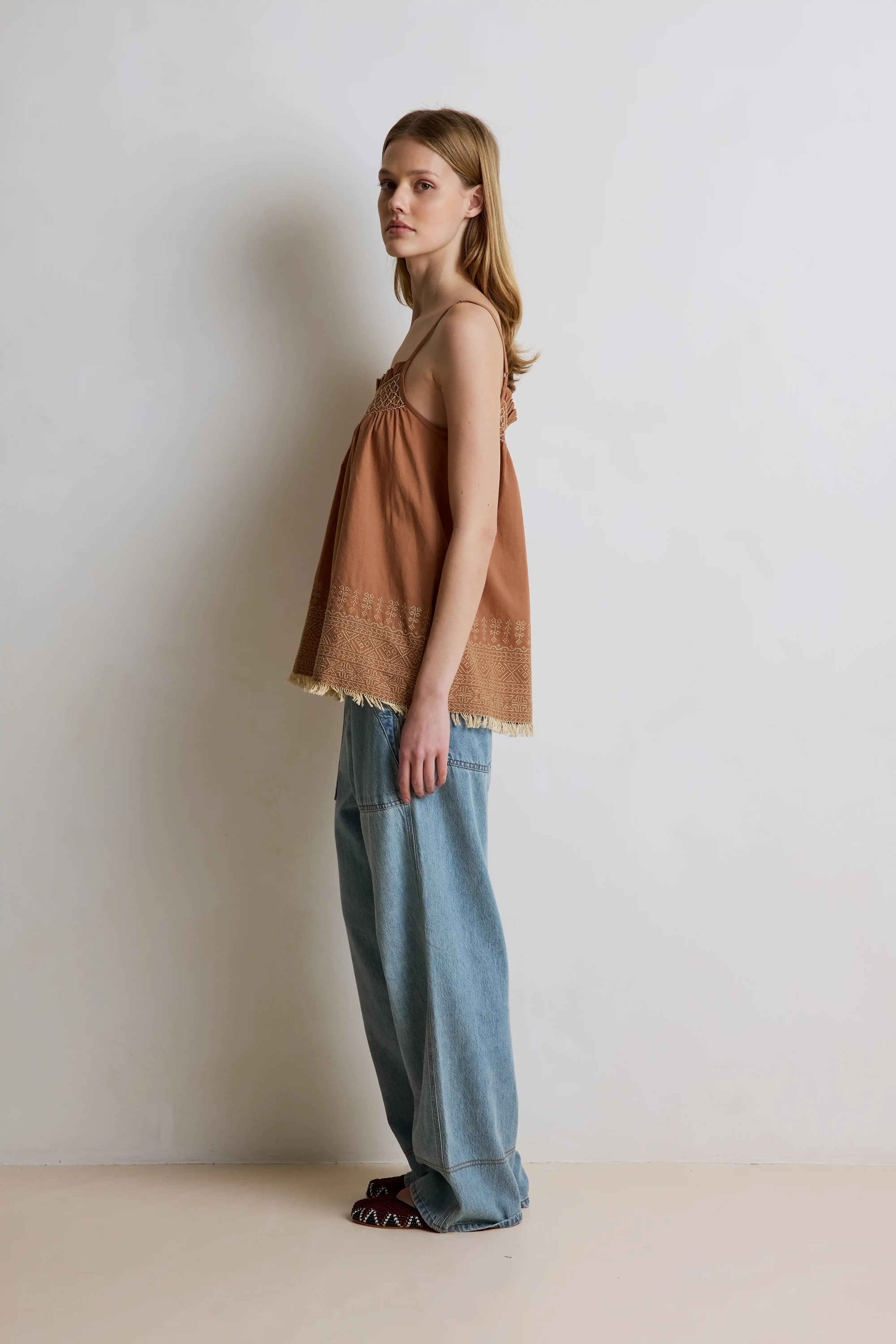 HOD Paris Lexa Top - Touareg Nut Women's Tops - Sloane Boutique