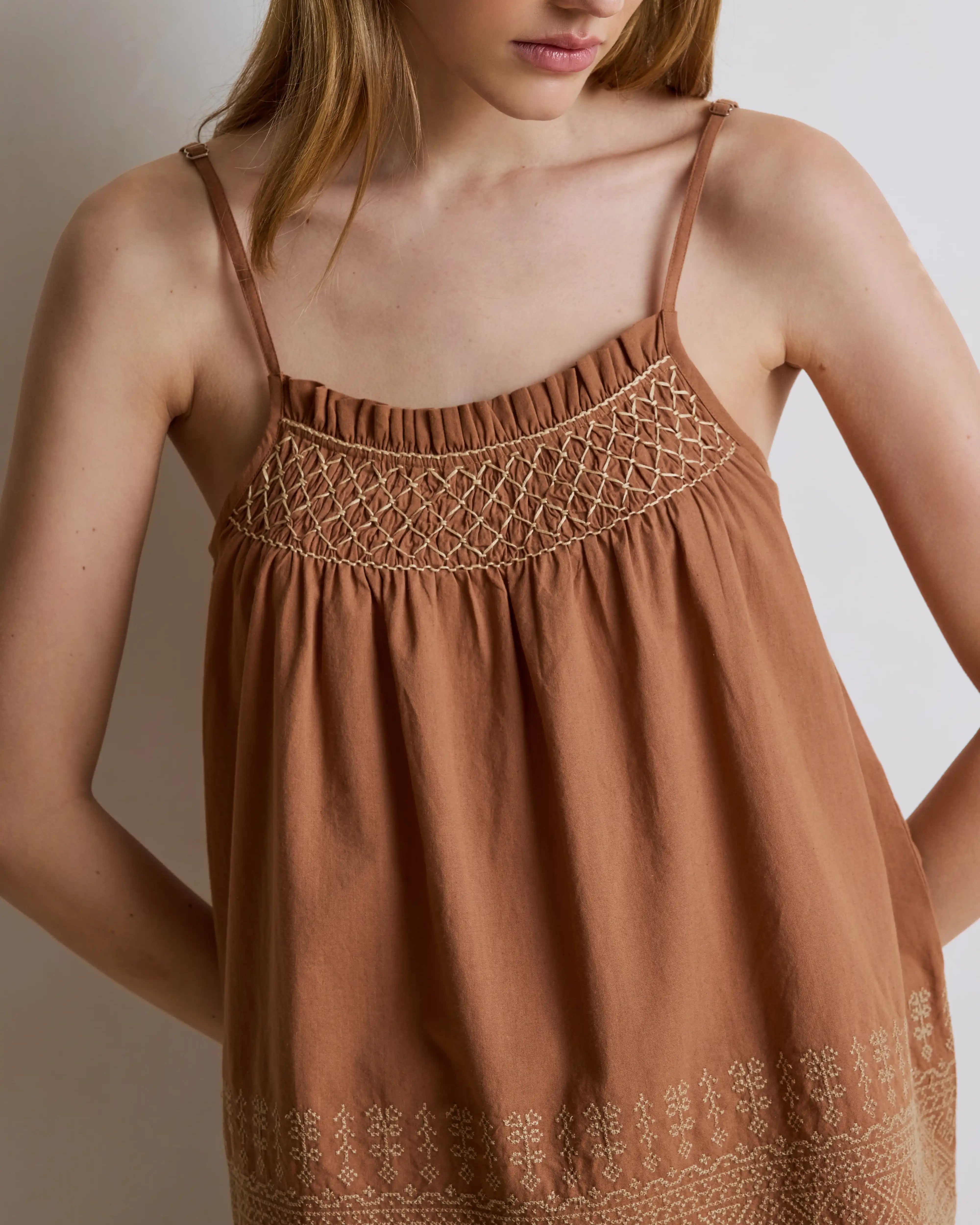 HOD Paris Lexa Top - Touareg Nut Women's Tops - Sloane Boutique