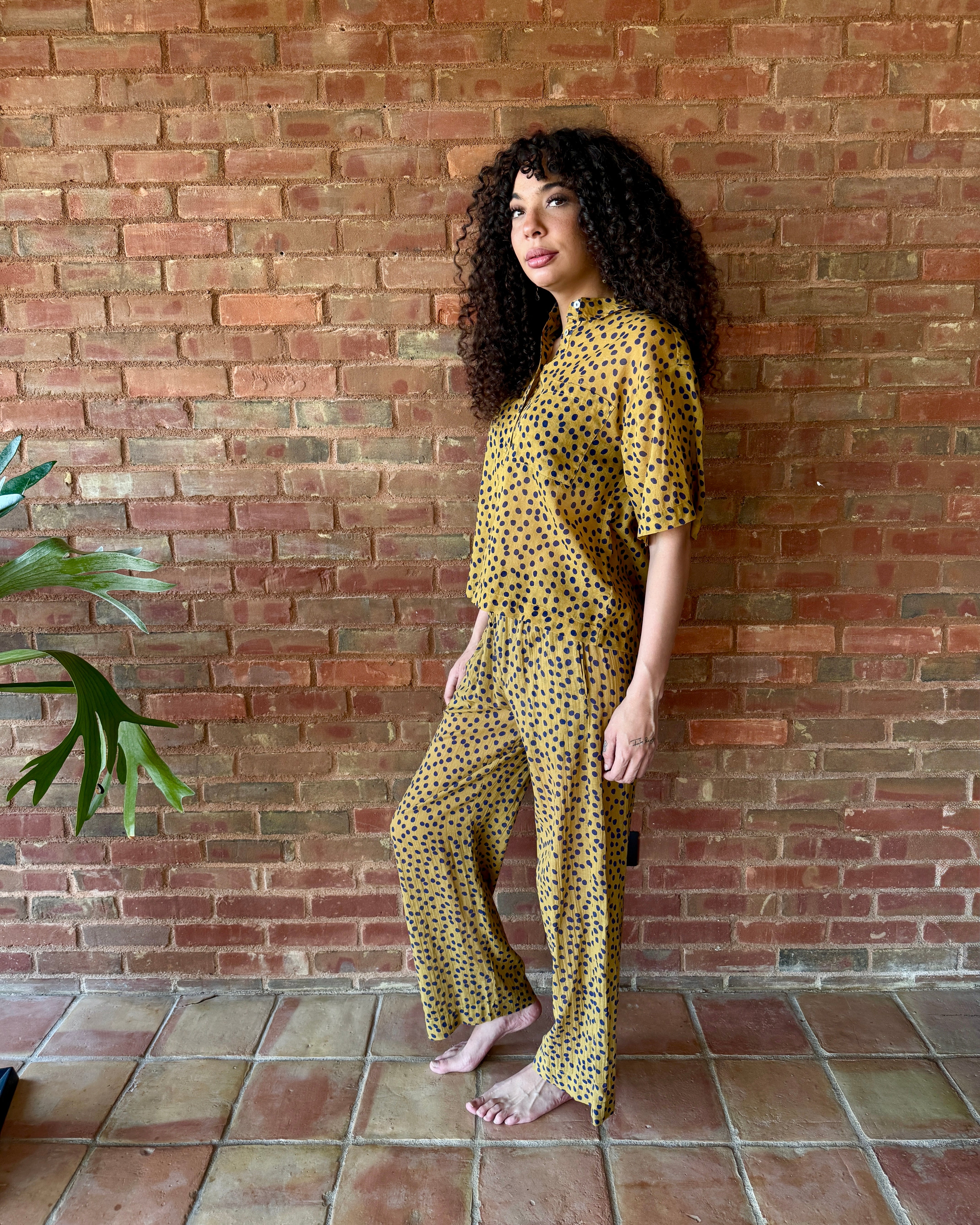 HOD Paris Poppy Pant - Polka Honey Women's Bottoms - Sloane Boutique