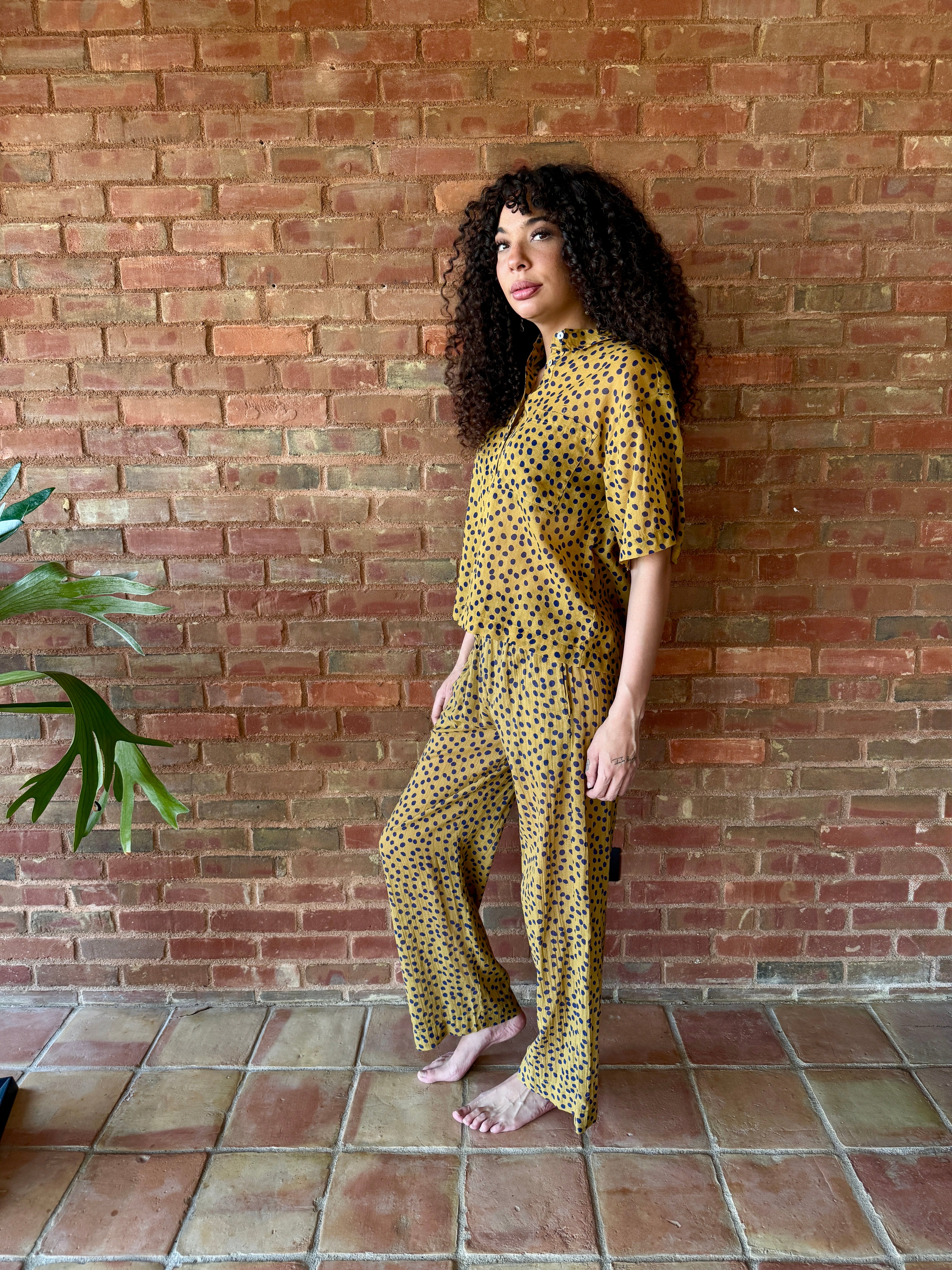 HOD Paris Poppy Pant - Polka Honey Women's Bottoms - Sloane Boutique