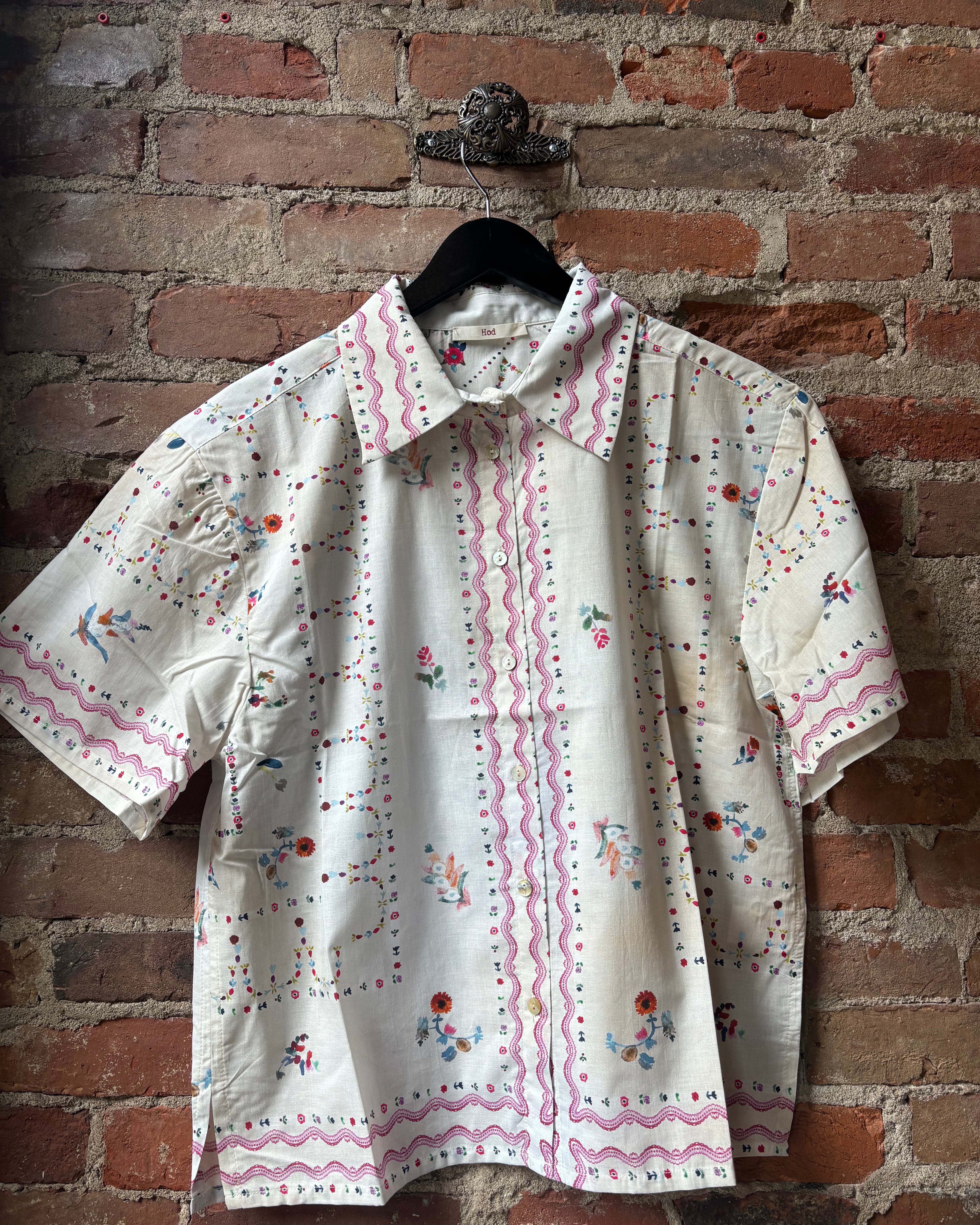 HOD Paris Raya Blouse - Aquarelle Women's Tops - Sloane Boutique