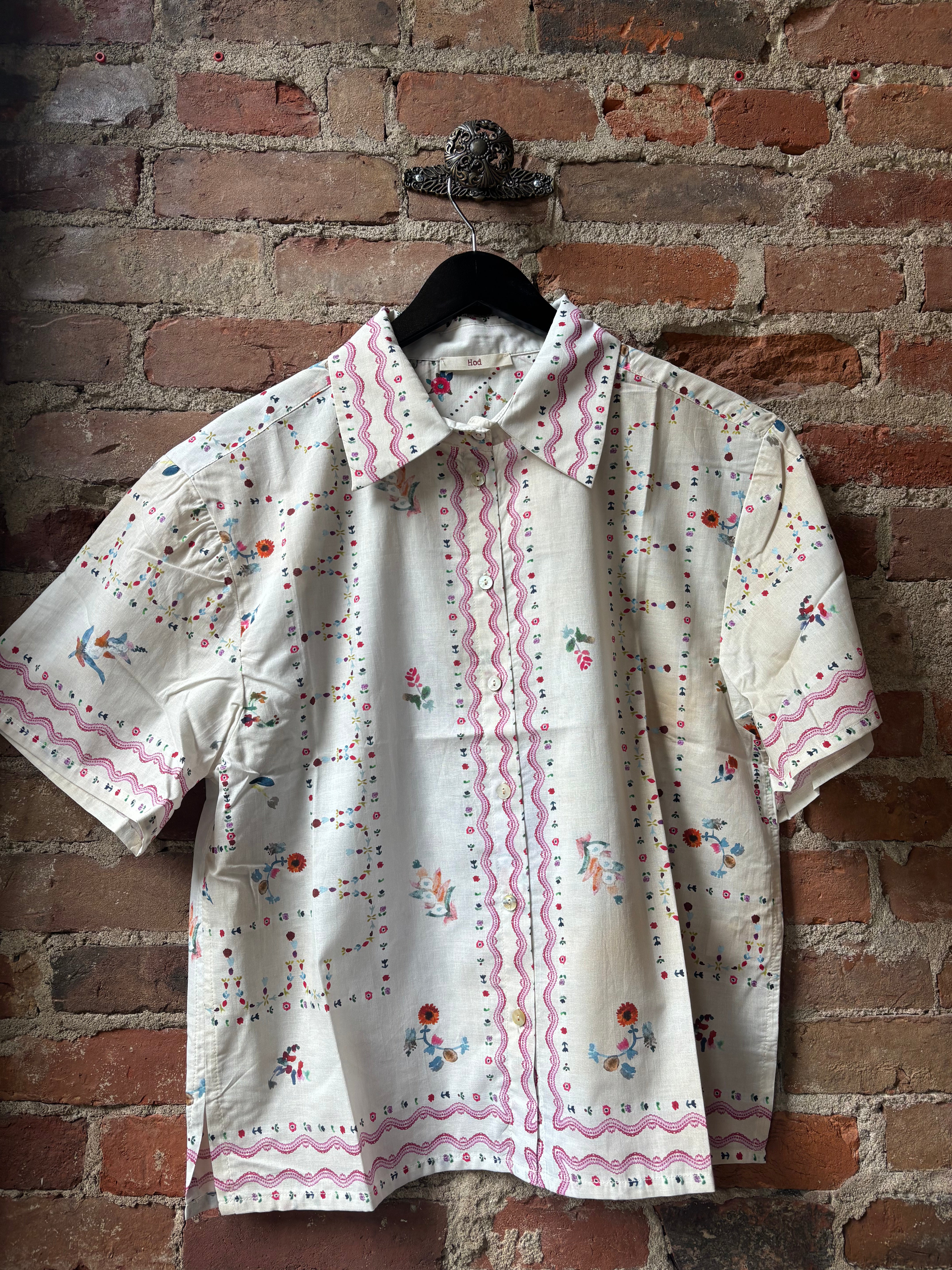 HOD Paris Raya Blouse - Aquarelle Women's Tops - Sloane Boutique