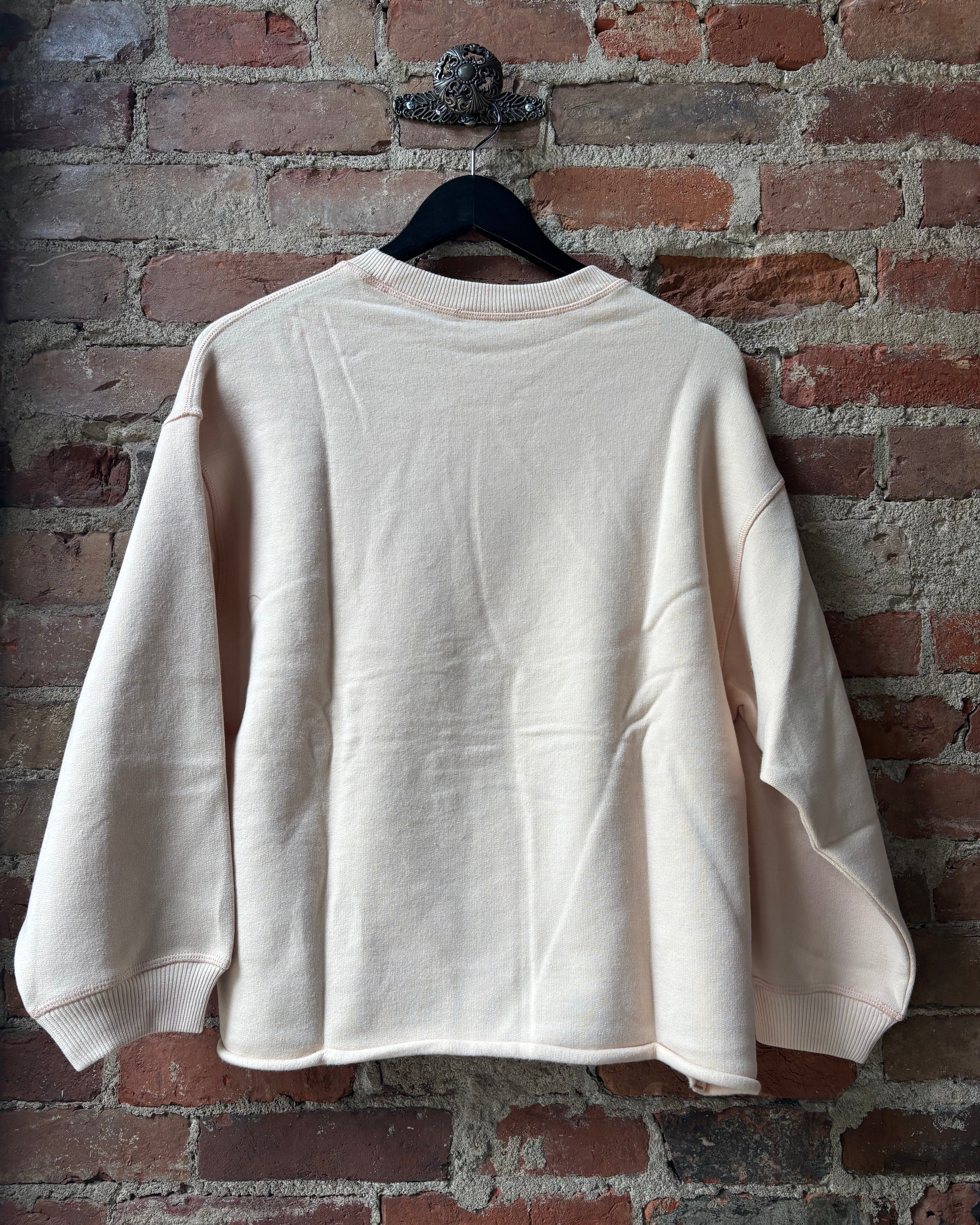 HOD Paris Victoire Crew Sweatshirt - Linen Women's Tops - Sloane Boutique