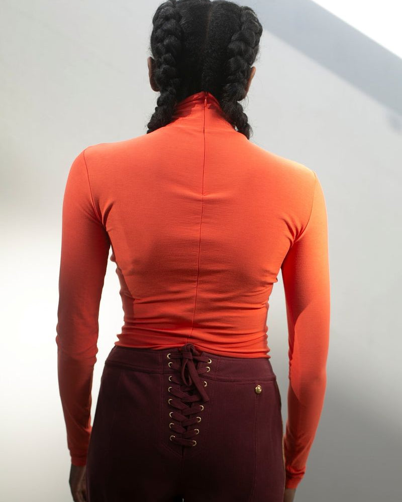 Hope For Flowers Bow Turtle - Vermillion Women's Tops - Sloane Boutique