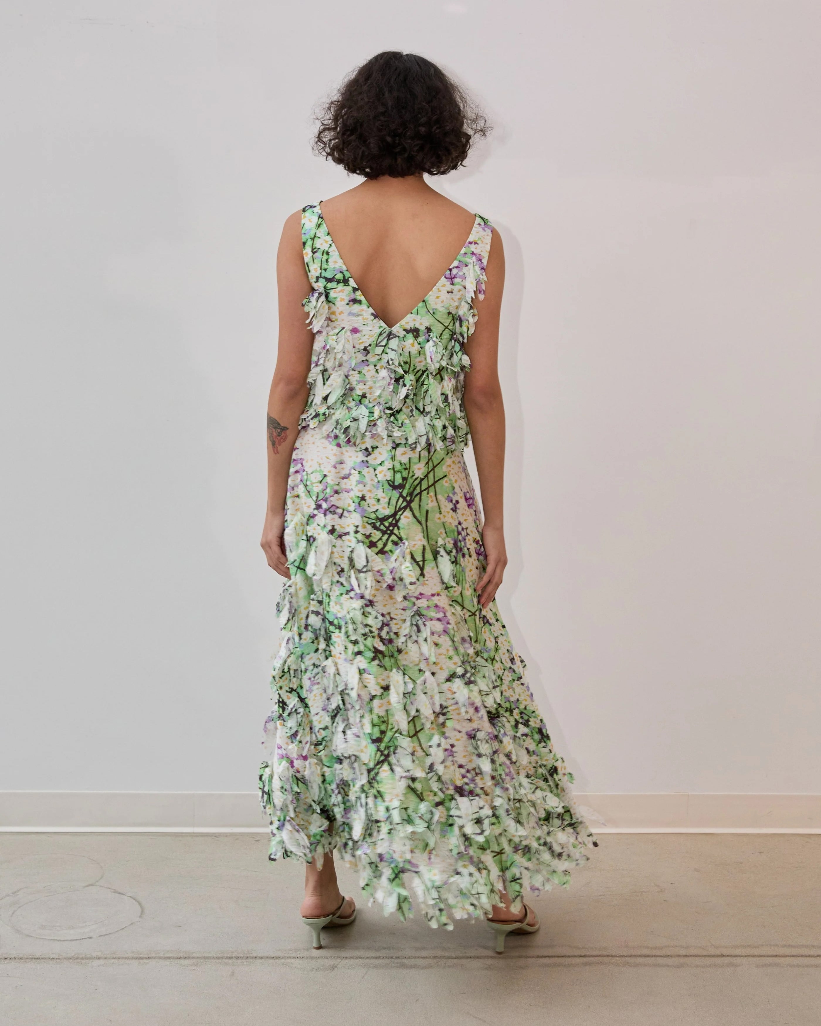 Hope For Flowers Embellished Skirt - Secret Garden Women's Bottoms - Sloane Boutique