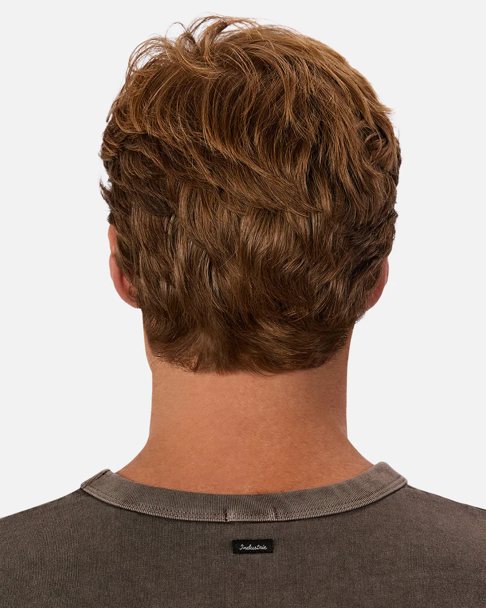 INDUSTRIE Del Sur Tee - Fig Men's Tops - Sloane Boutique