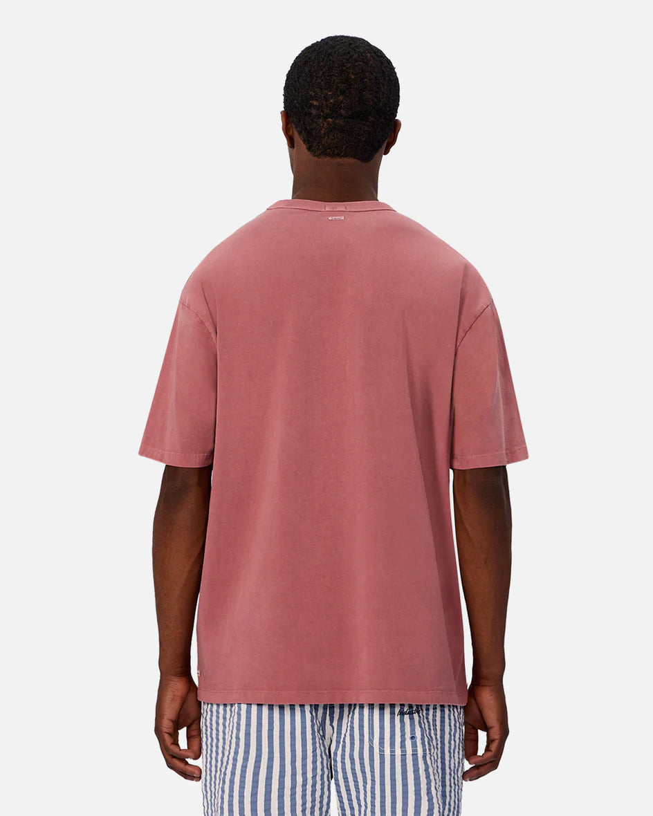 INDUSTRIE Del Sur Tee - Raspberry Men's Tops - Sloane Boutique