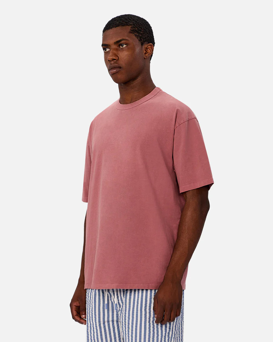 INDUSTRIE Del Sur Tee - Raspberry Men's Tops - Sloane Boutique