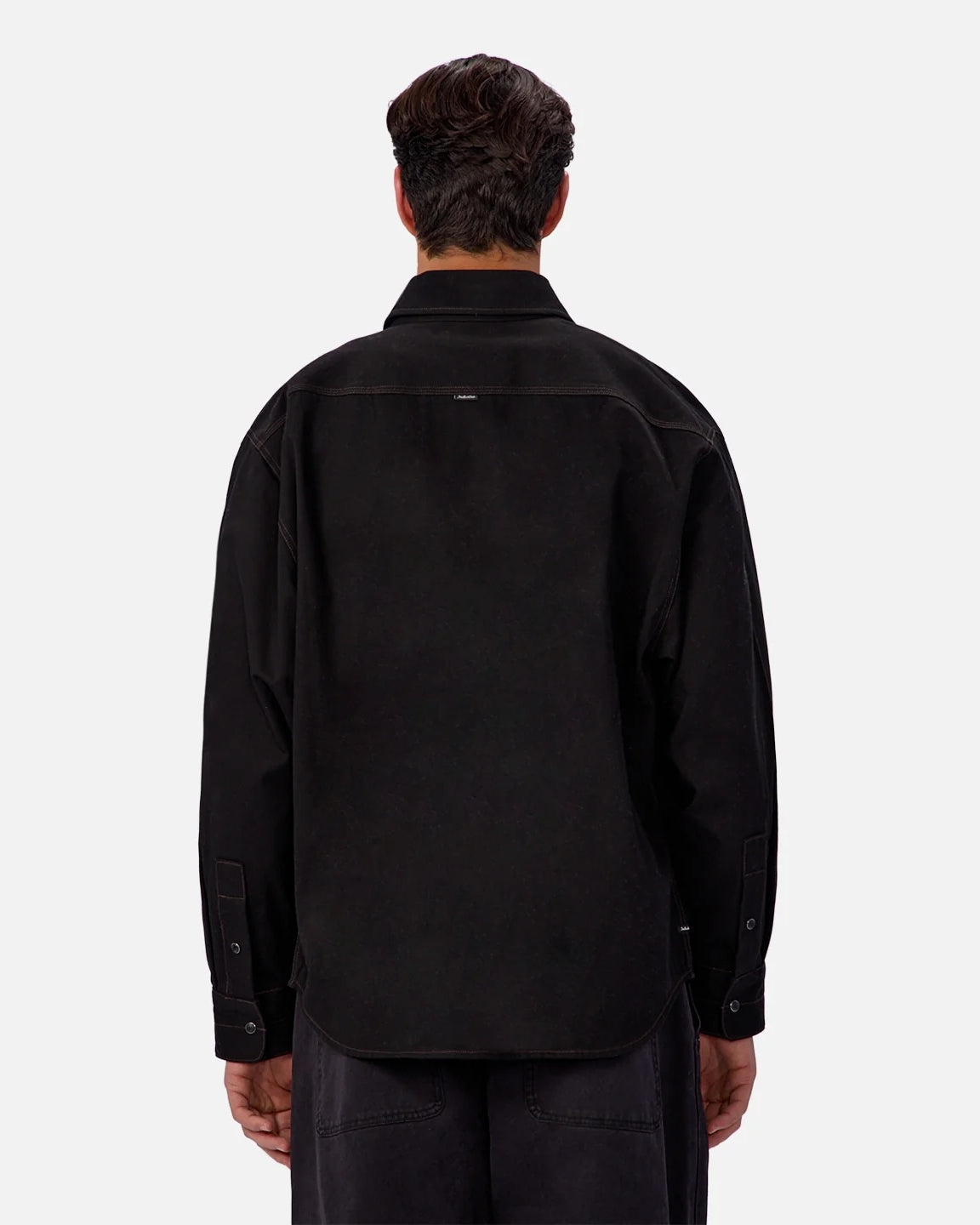 Industrie Nebraska L/S Shirt - Black Men's Tops - Sloane Boutique