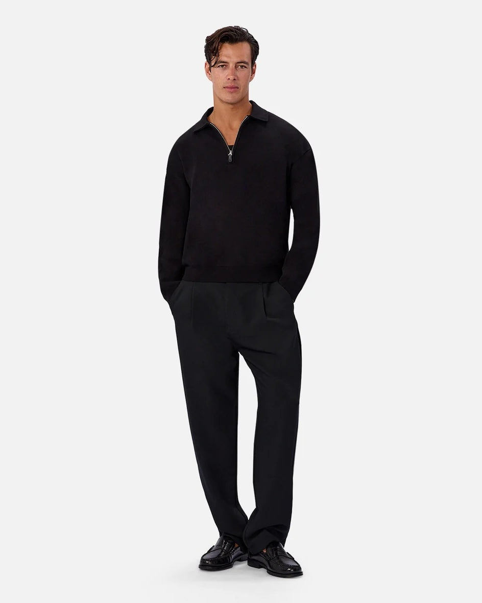Industrie Silverlake Knit - Black Men's Tops - Sloane Boutique