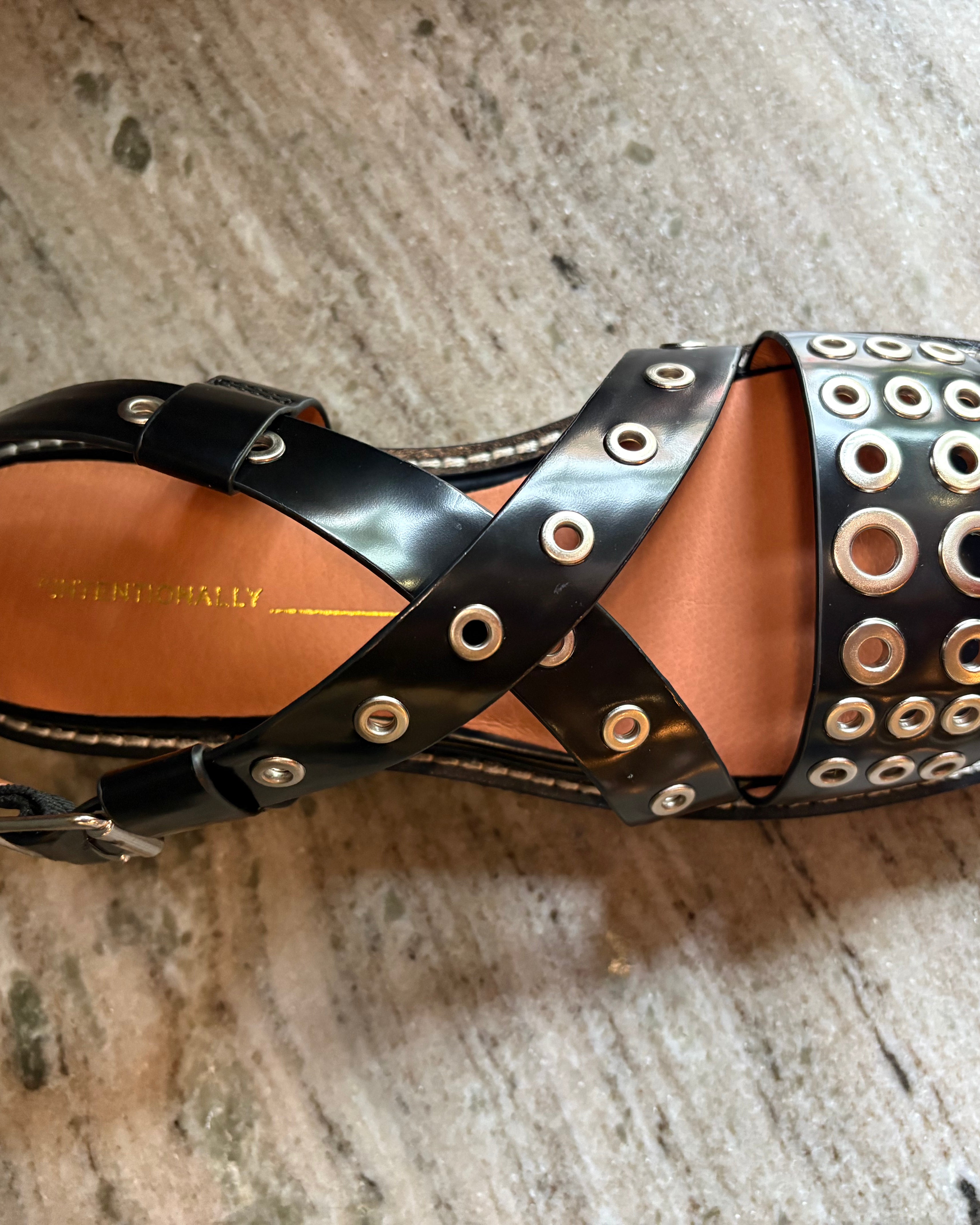 Intentionally Blank Inzo Sandals - Black Women's Shoes - Sloane Boutique
