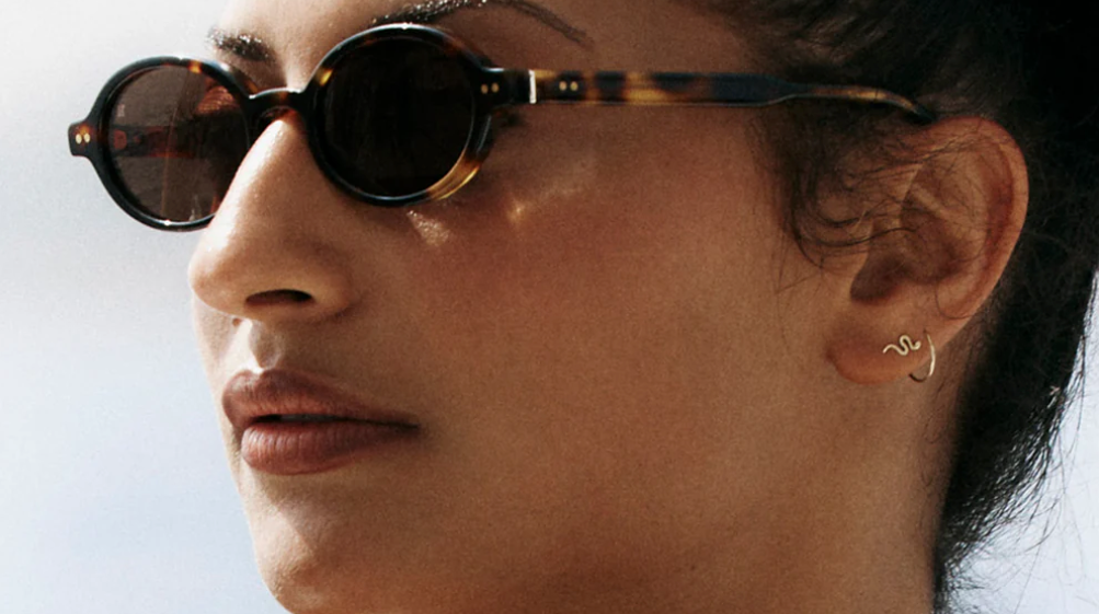 Jimmy Fairly Sunglasses - Elvie Brown Tortoise Accessories - Sloane Boutique