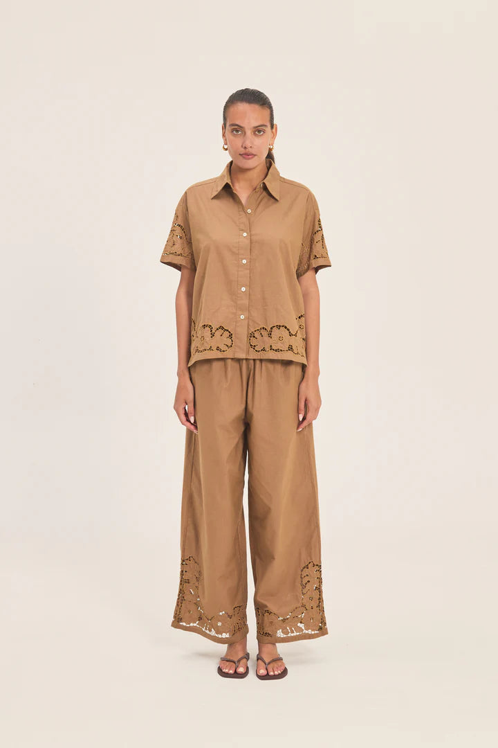 Jula Sisi Shirt - Mekar Daschund Women's Tops - Sloane Boutique