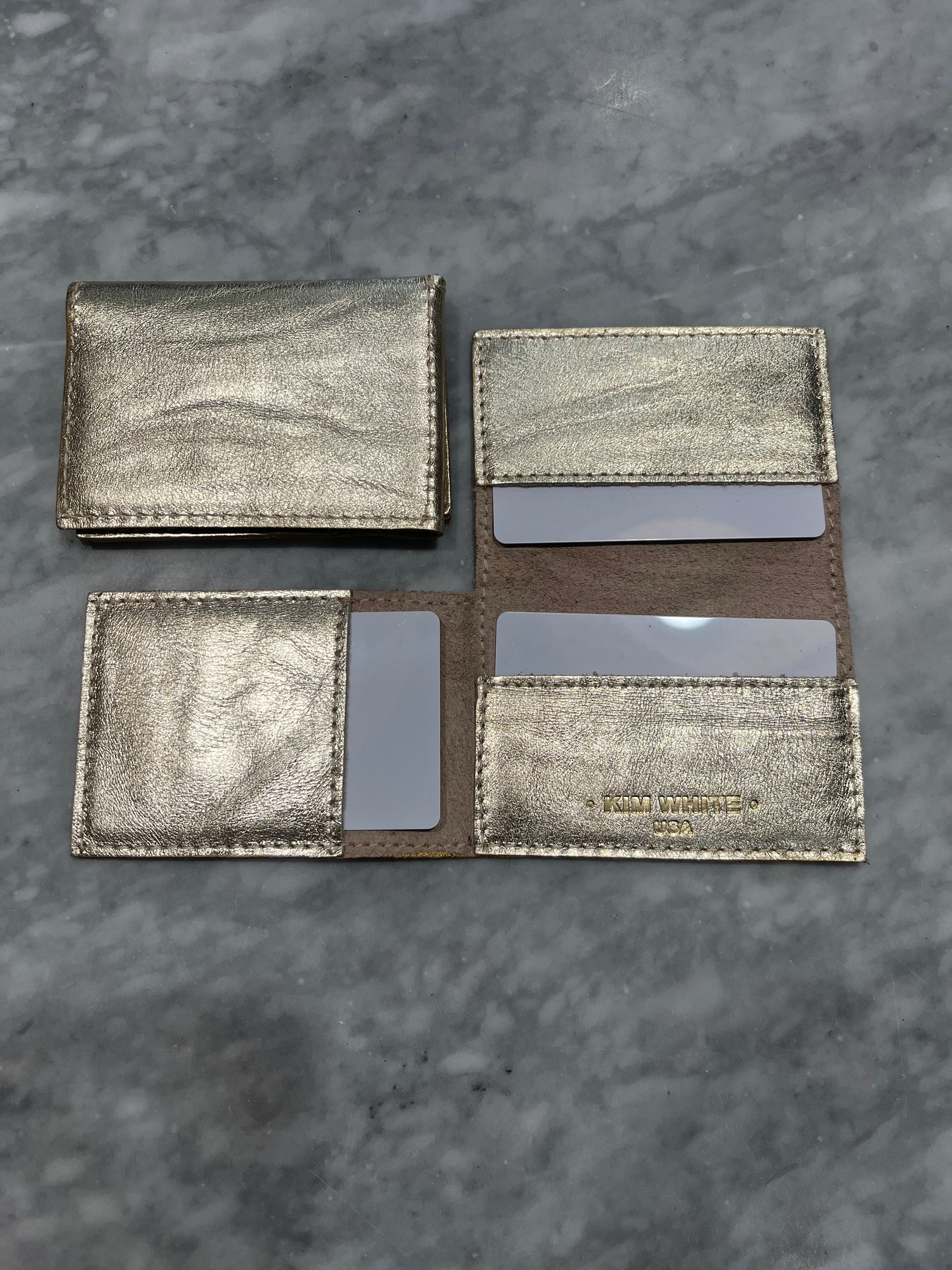 Kim White Folding Wallet - Various Accessories - Sloane Boutique