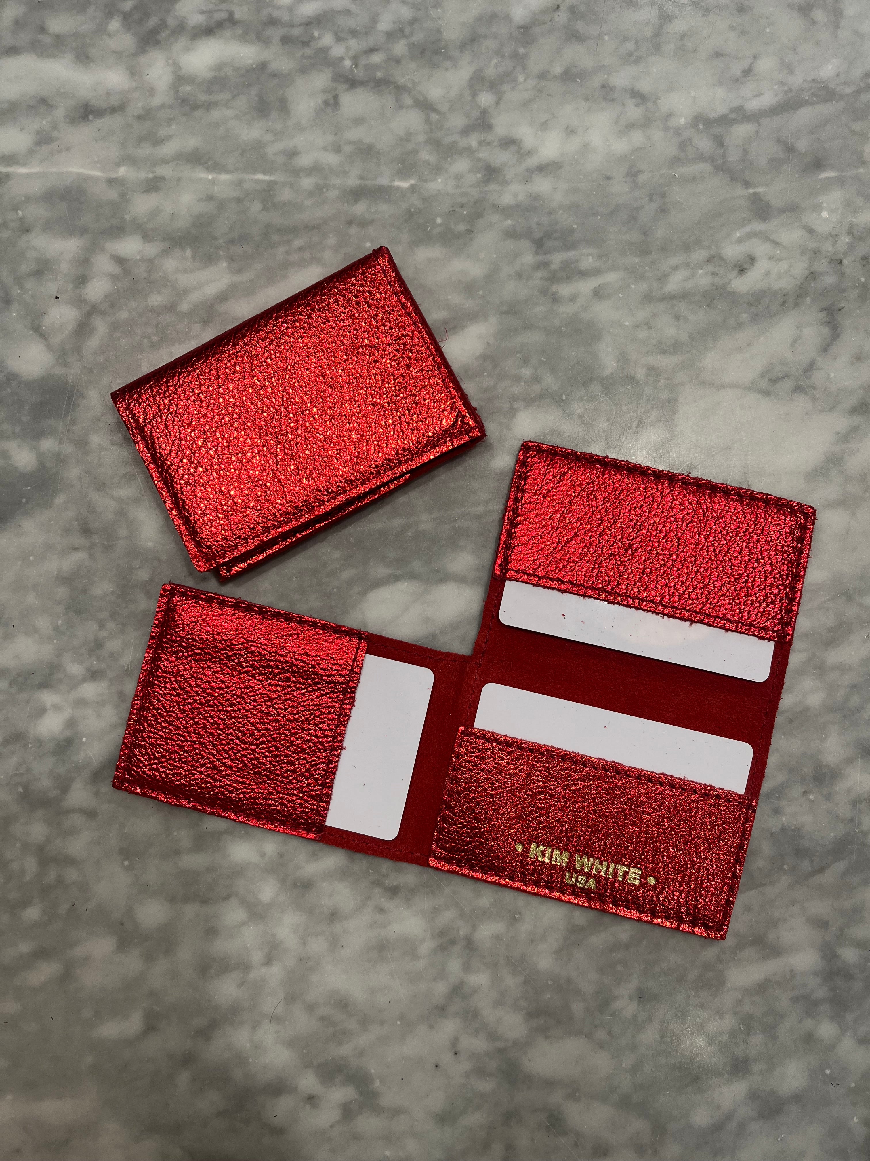Kim White Folding Wallet - Various Accessories - Sloane Boutique