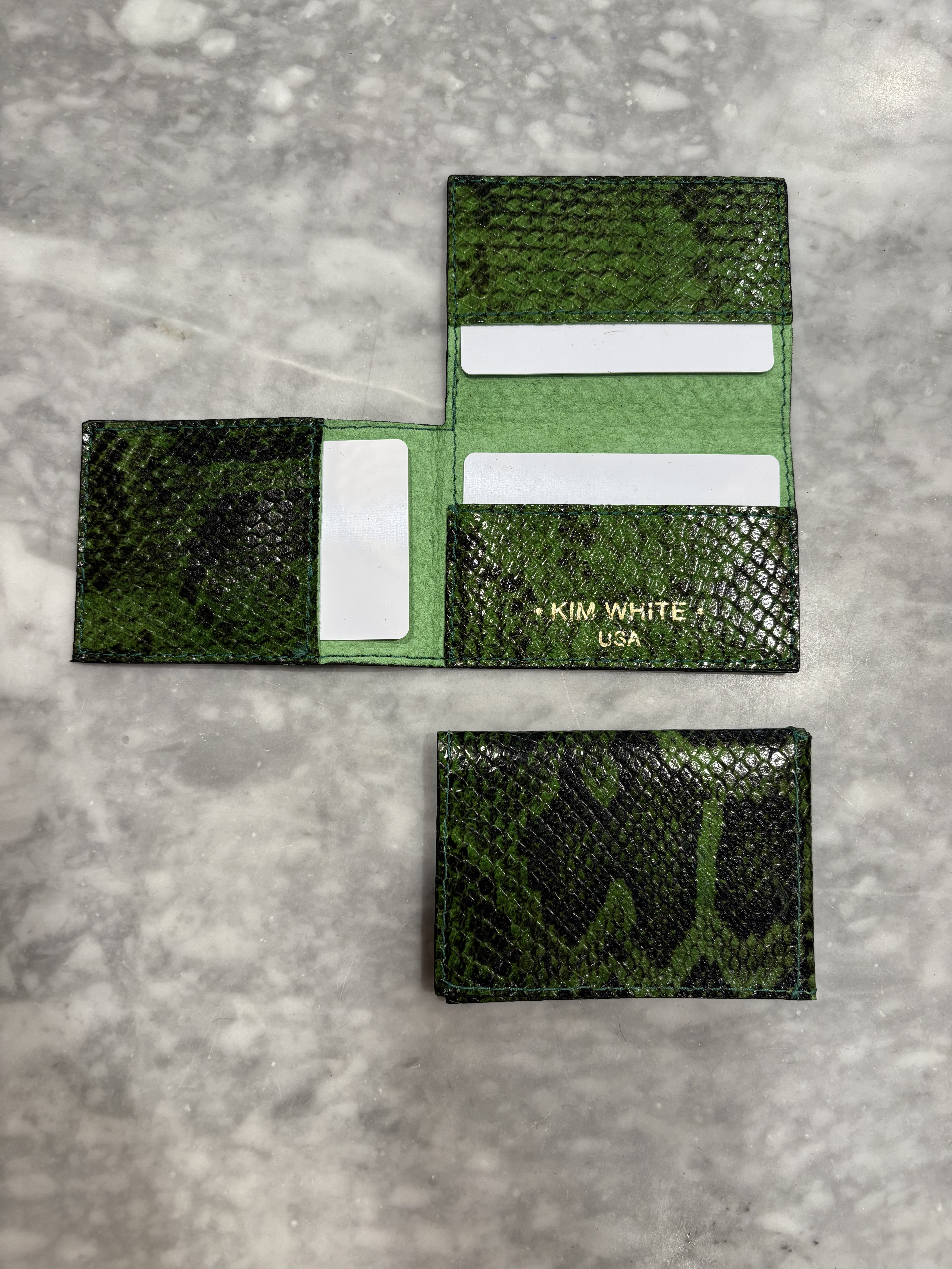 Kim White Folding Wallet - Various Accessories - Sloane Boutique