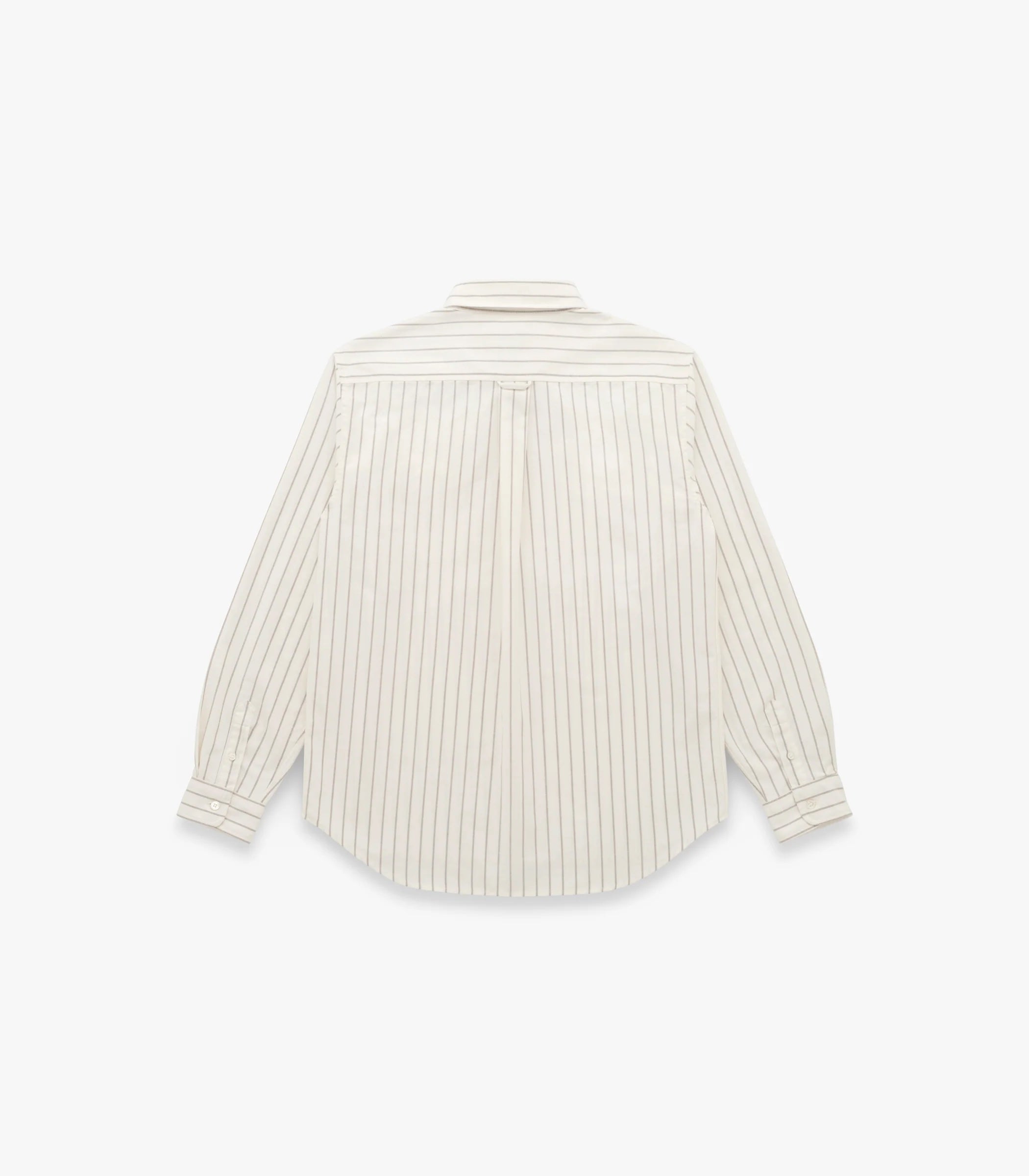Knickerbocker Beefy Oxford - Bone & Olive Men's Tops - Sloane Boutique