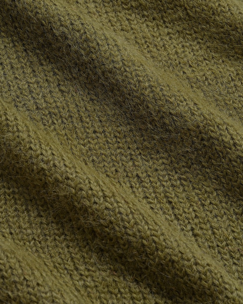 Knickerbocker Bud Alpaca Sweater - Chartreuse Men's Tops - Sloane Boutique