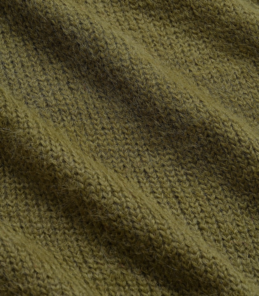 Knickerbocker Bud Alpaca Sweater - Chartreuse Men's Tops - Sloane Boutique