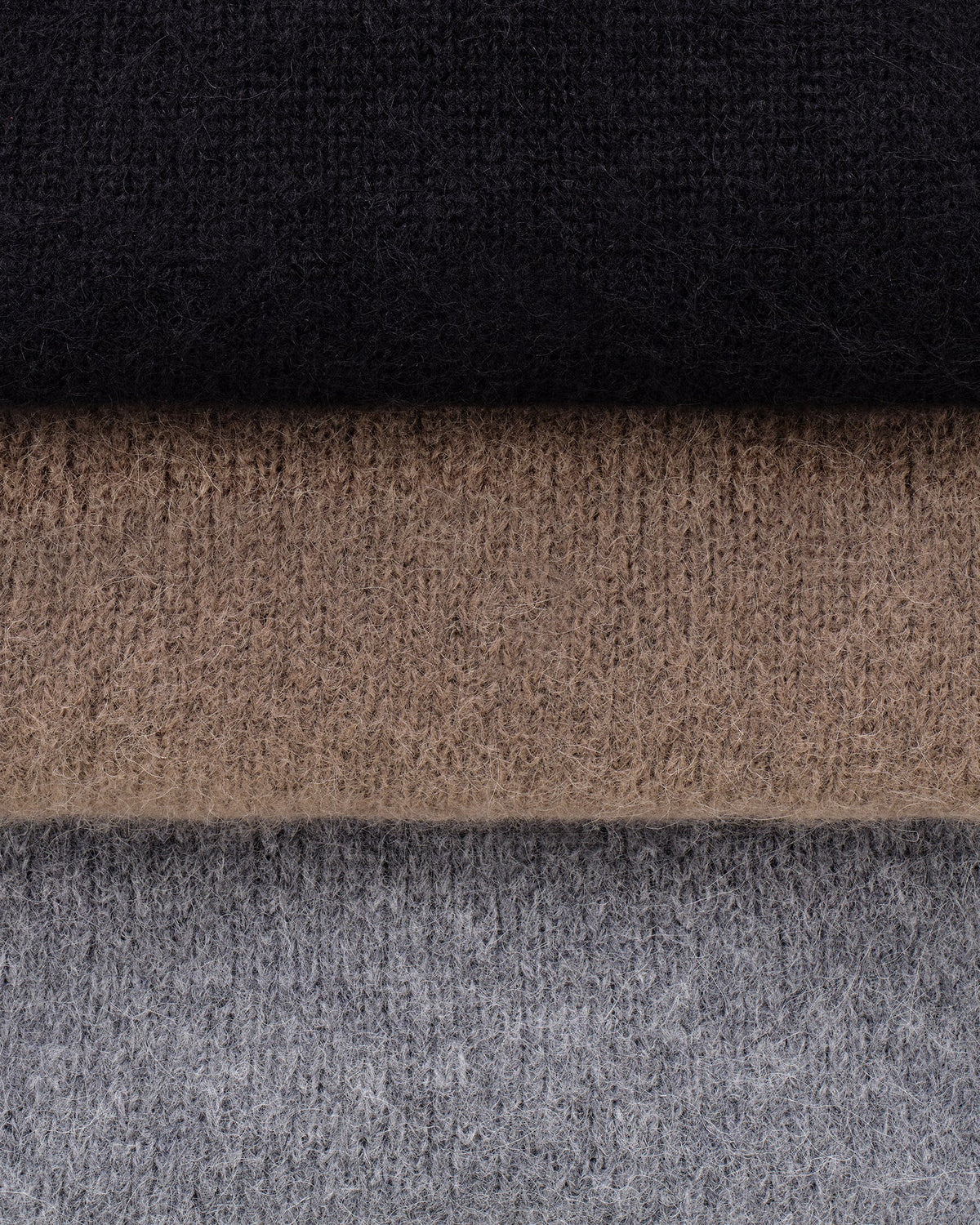 Knickerbocker Fuzz Alpaca Sweater - Black Men's Tops - Sloane Boutique
