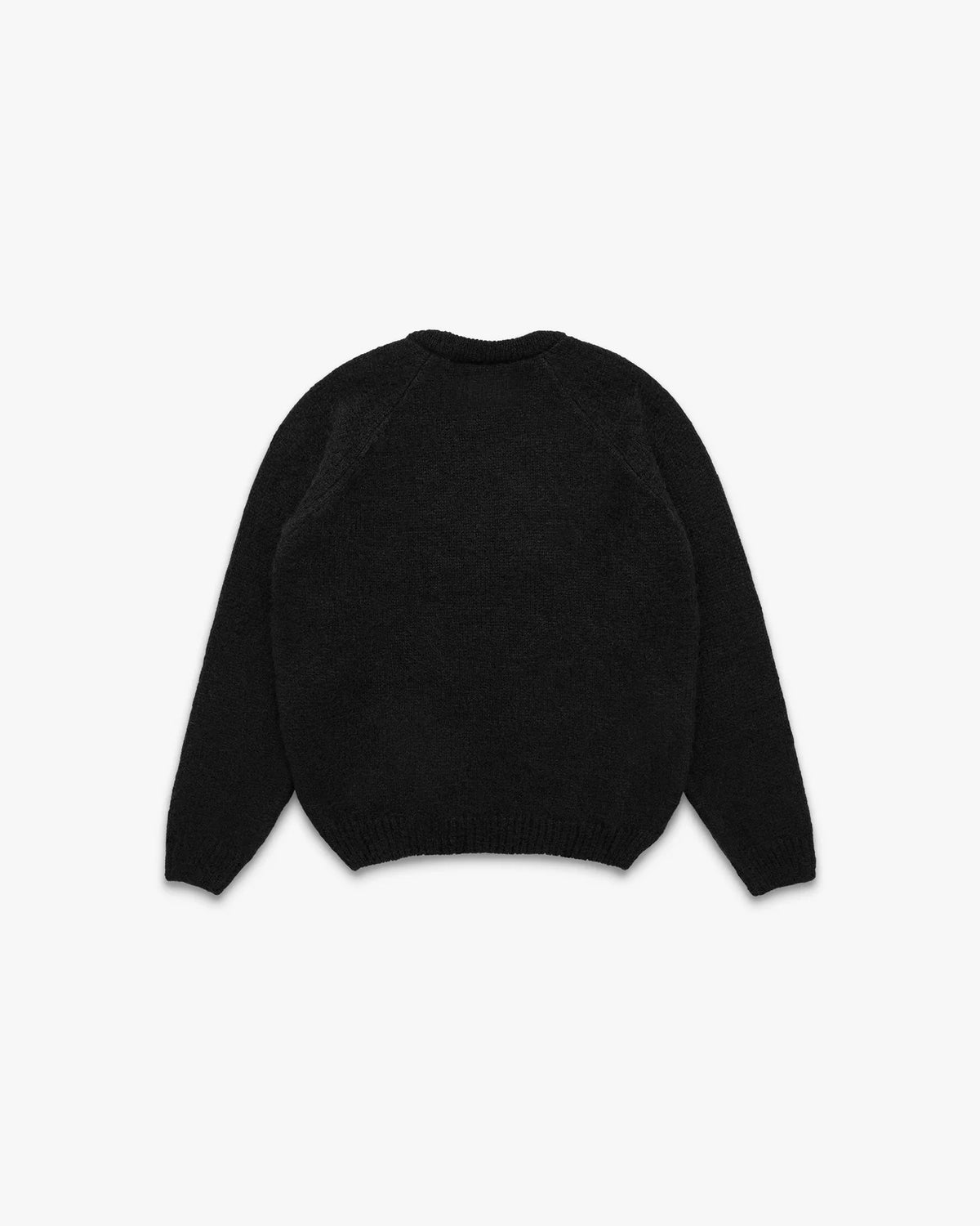 Knickerbocker Fuzz Alpaca Sweater - Black Men's Tops - Sloane Boutique