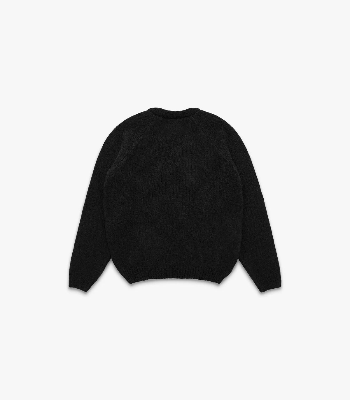Knickerbocker Fuzz Alpaca Sweater - Black Men's Tops - Sloane Boutique