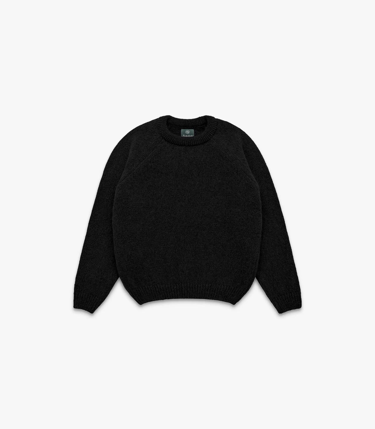 Knickerbocker Fuzz Alpaca Sweater - Black Men's Tops - Sloane Boutique