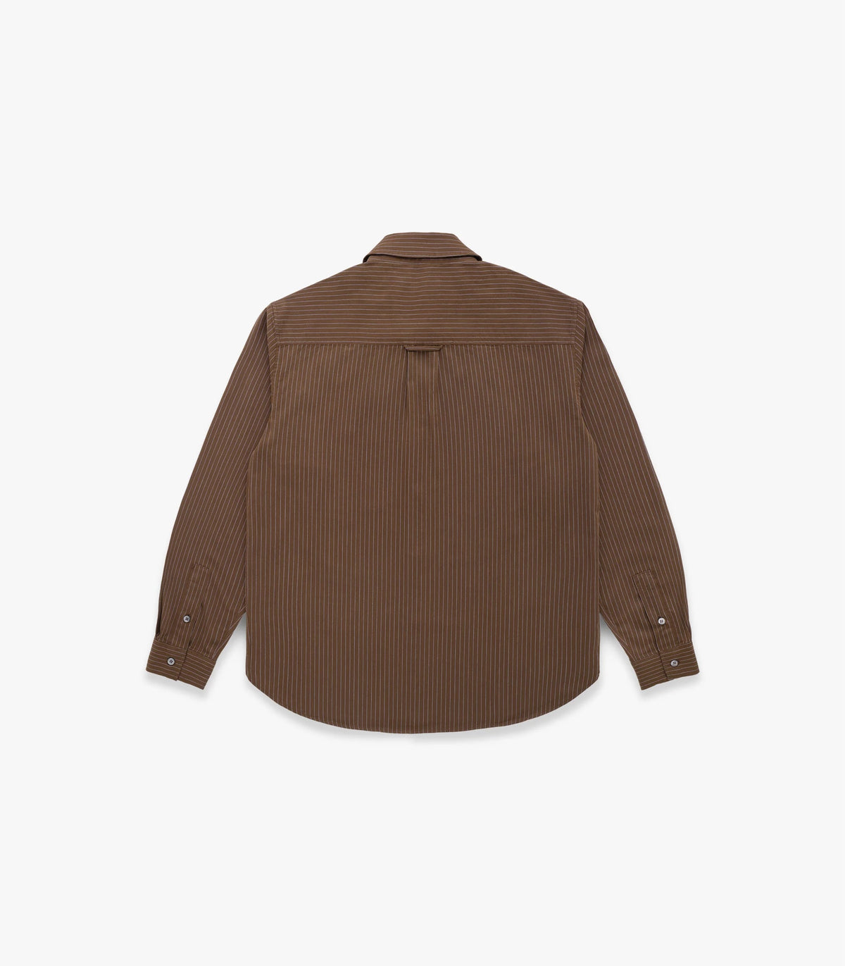 Knickerbocker Jones Cotton Merino Shirt - Brown & Sky Men's Tops - Sloane Boutique