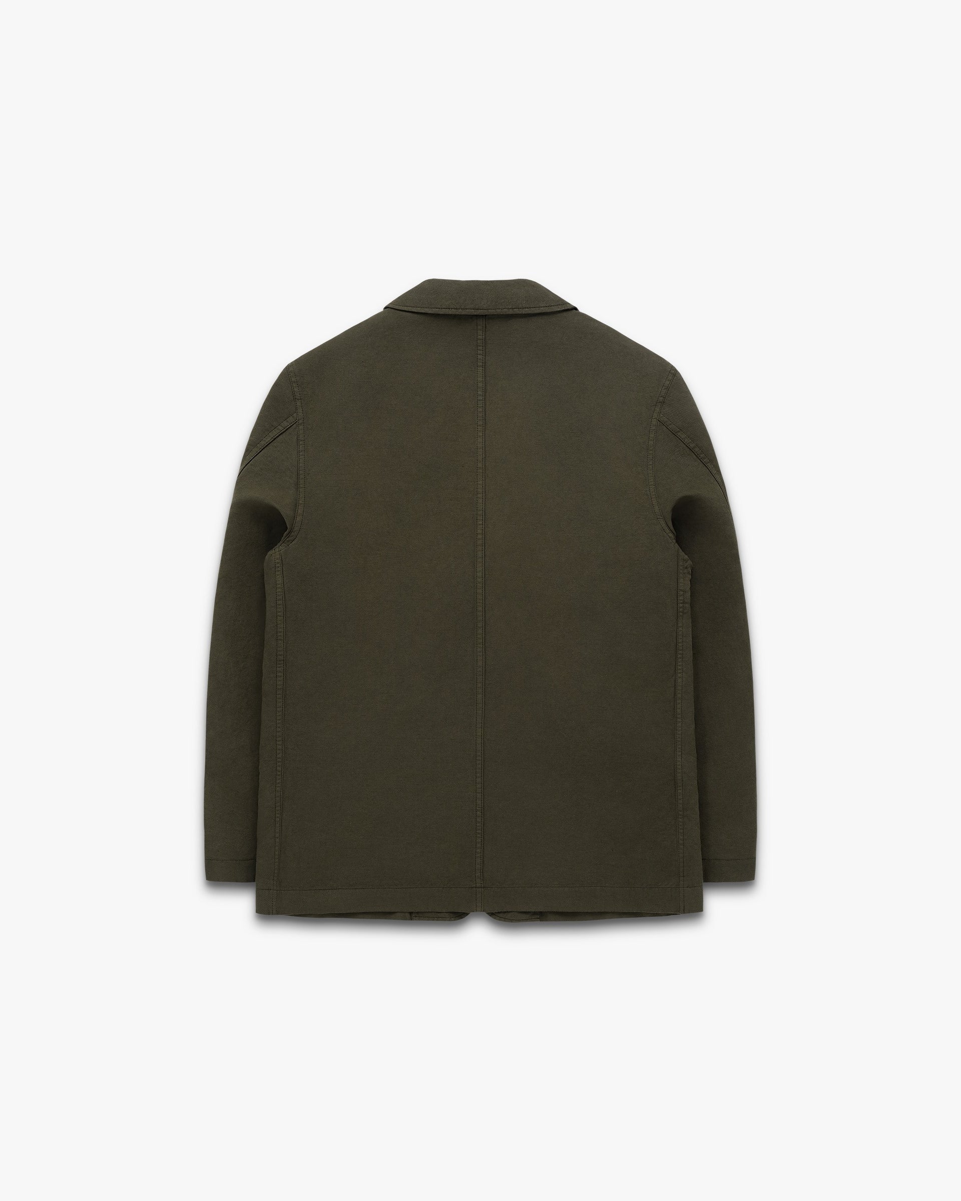 Knickerbocker Lane Twill Cotton & Linen Suit Jacket - Tuscan Olive Men's Tops - Sloane Boutique