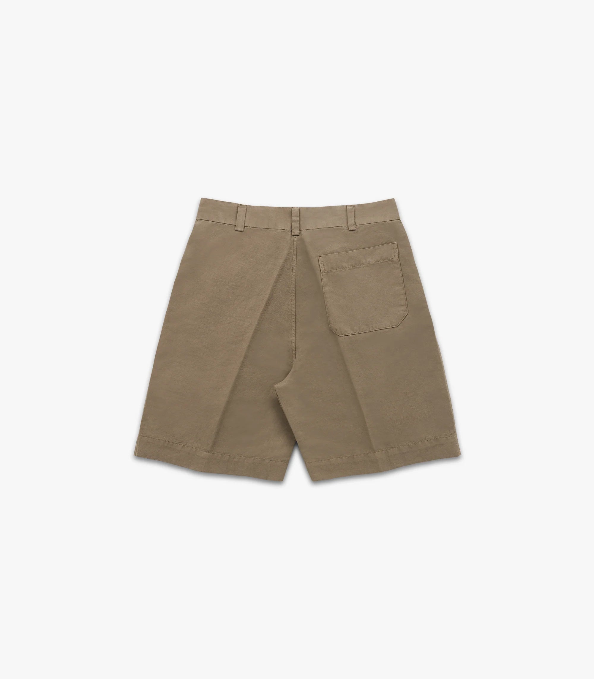 Knickerbocker Men's Harbor Cotton & Linen Short - Khaki Men's Bottoms - Sloane Boutique